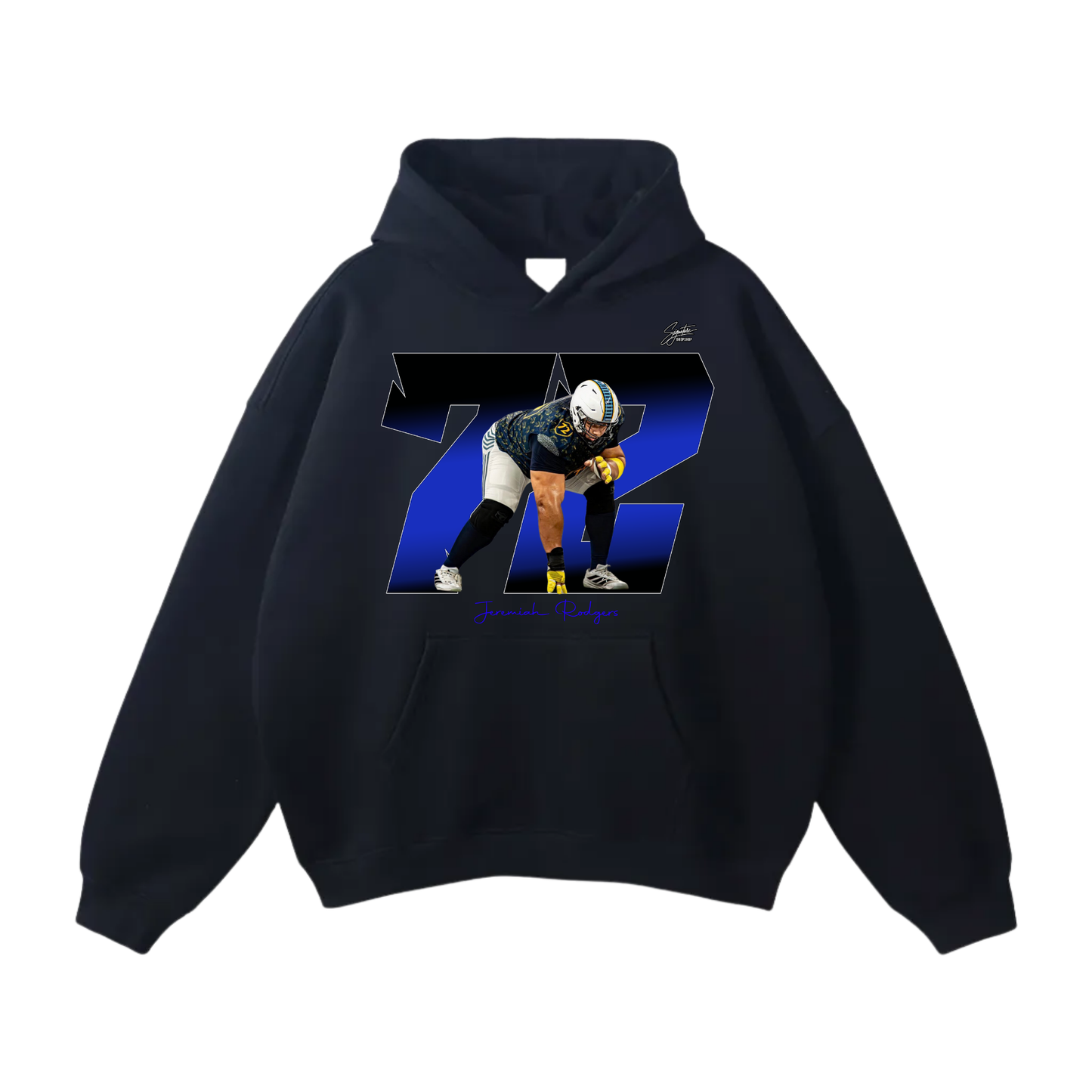 Jeremiah Rodgers Oversize Fleeced Hoodie