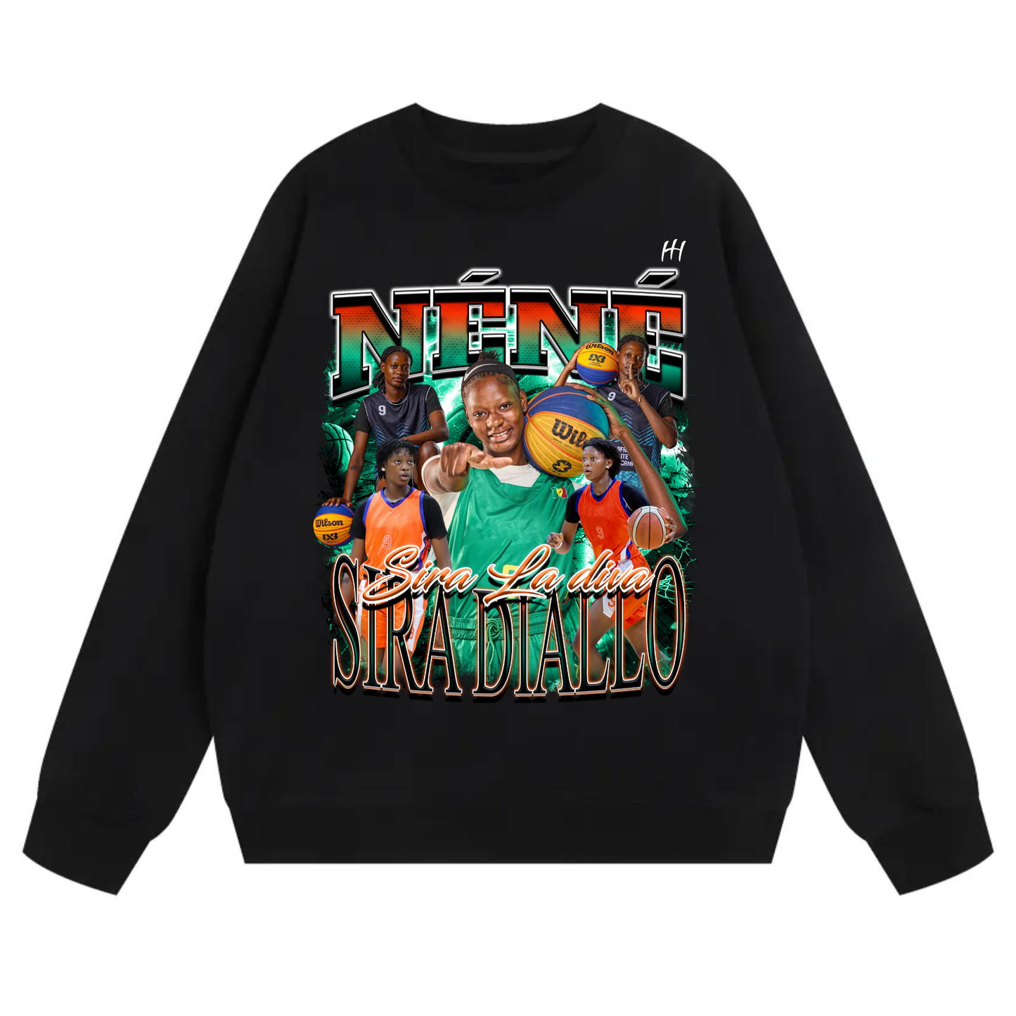 Néné Sira Diallo Heavyweight Crewneck Sweatshirt