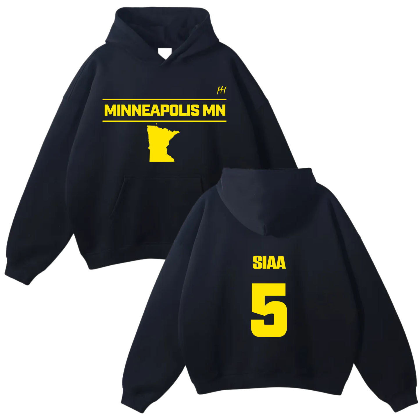 Jasia White Oversize Fleeced Hoodie