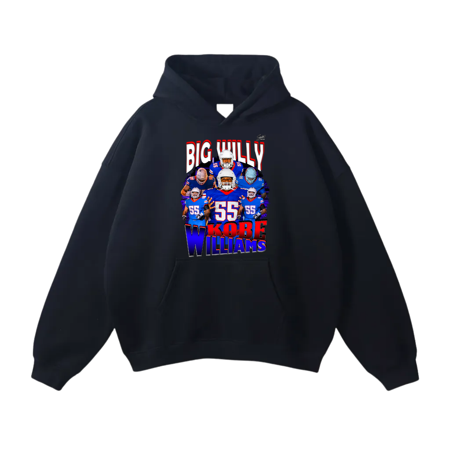 Kobe Williams Oversize Fleeced Hoodie