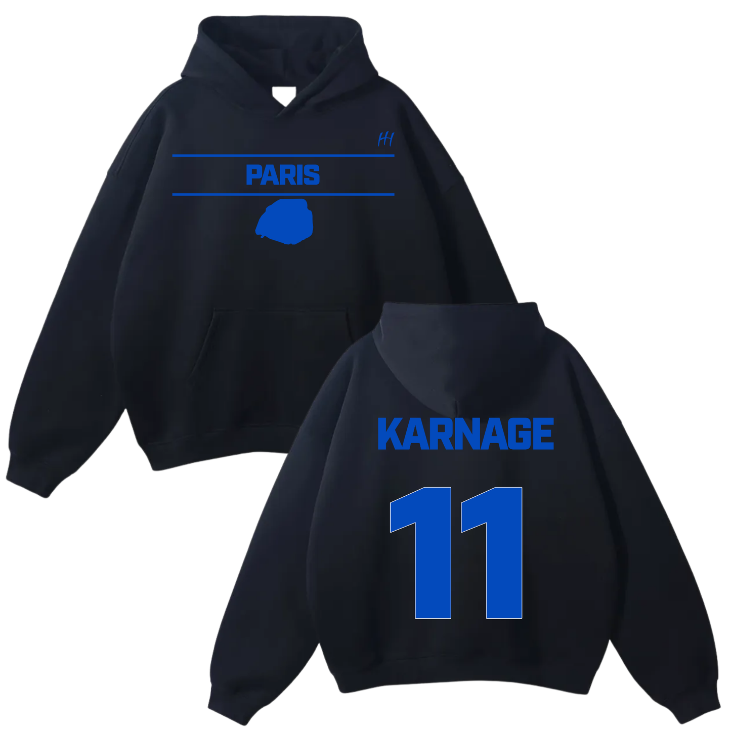Kylian Oversize Fleeced Hoodie