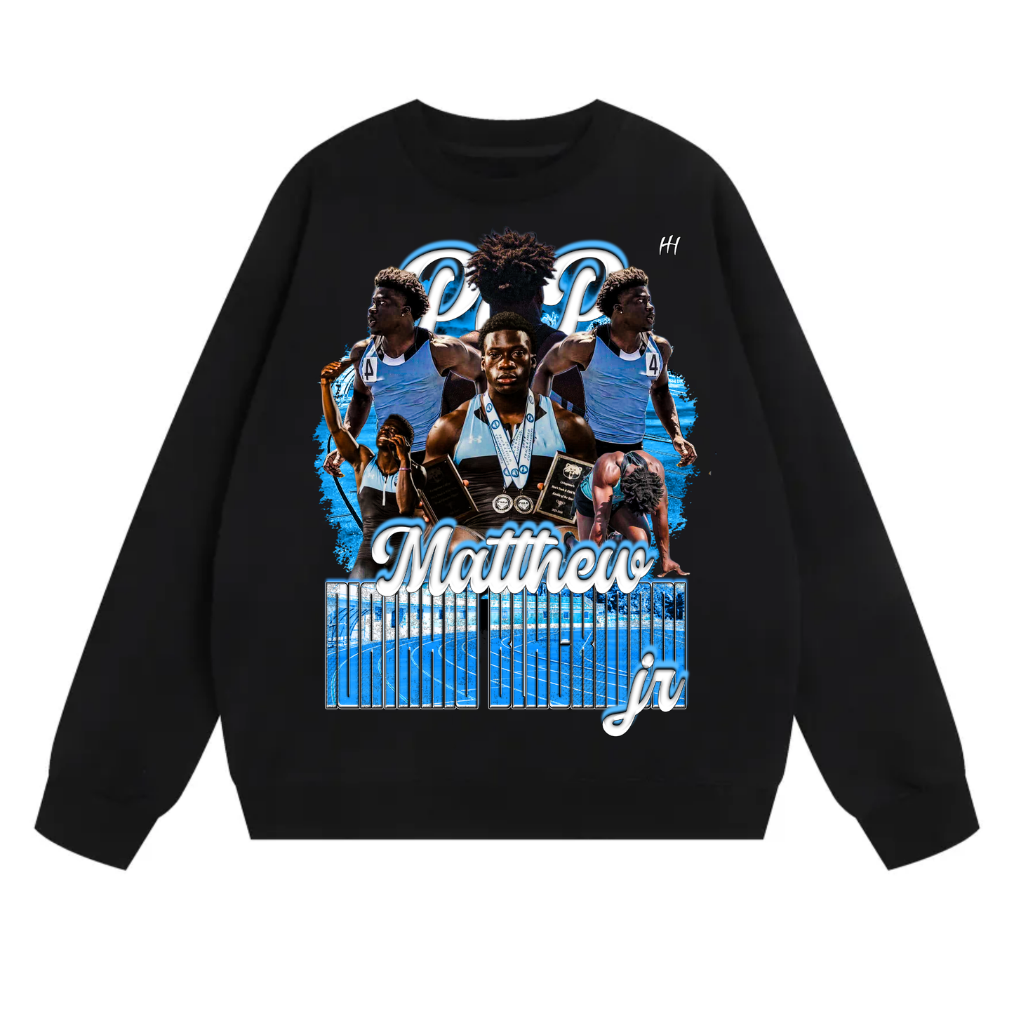 Matthew Nathan Blackmon Jr Heavyweight Crewneck Sweatshirt