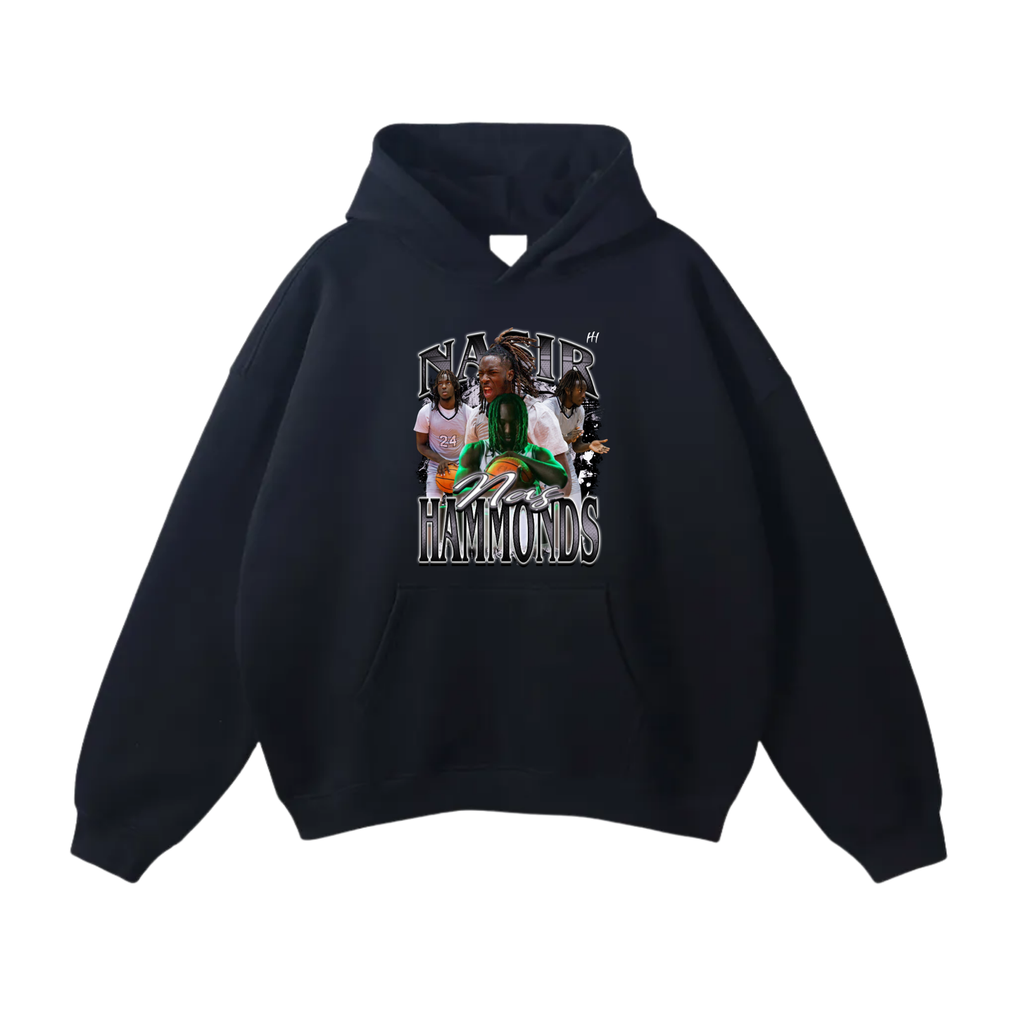 Nasir Hammonds Oversize Fleeced Hoodie