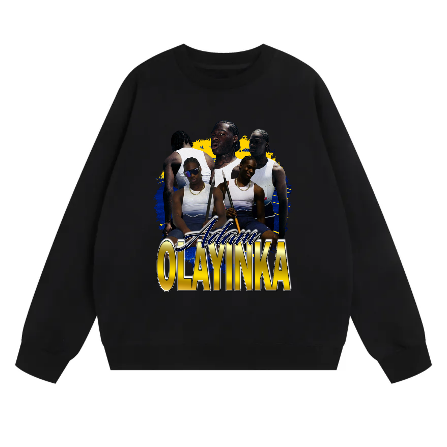 Adam olayinka Heavyweight Crewneck Sweatshirt