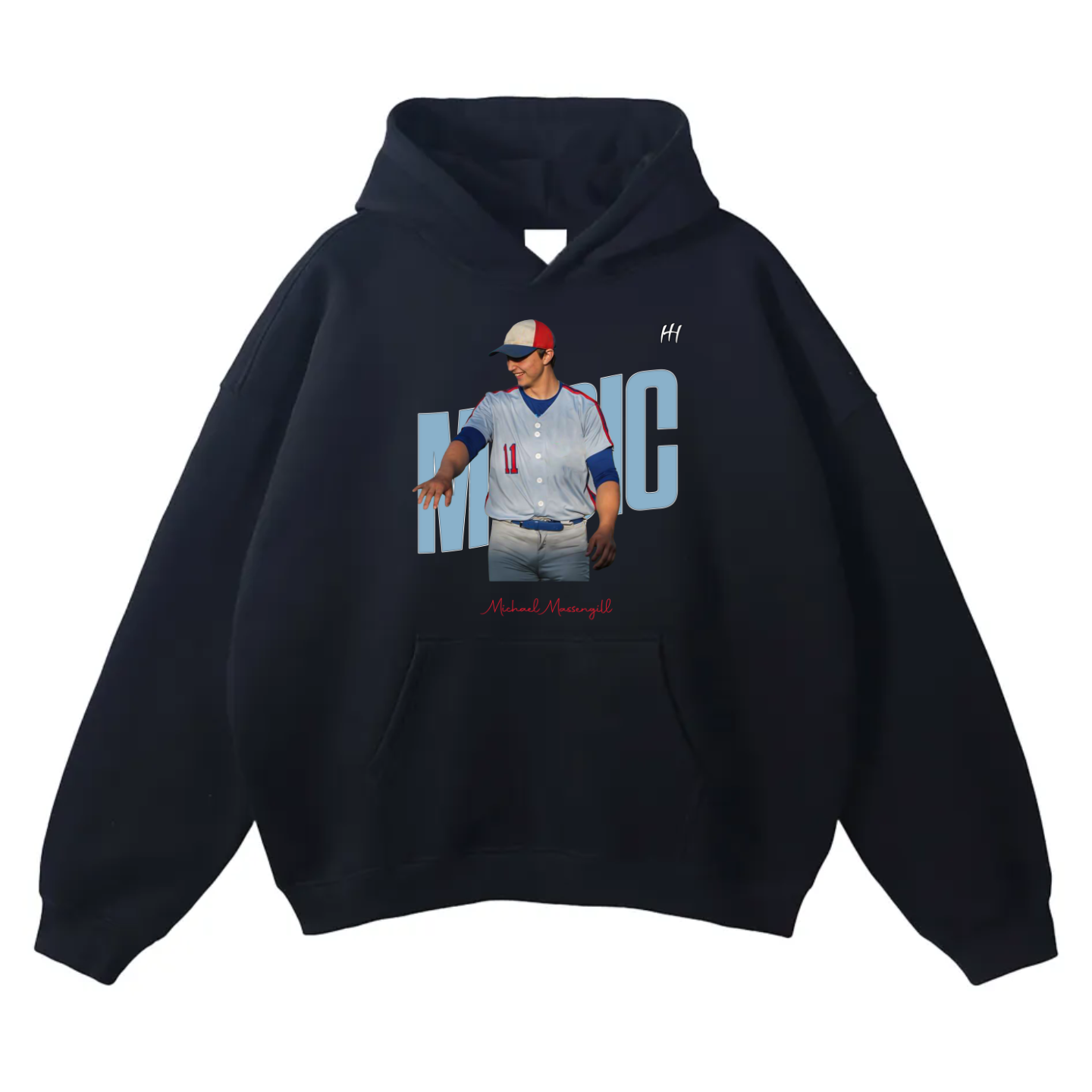 Michael Massengill Oversize Fleeced Hoodie