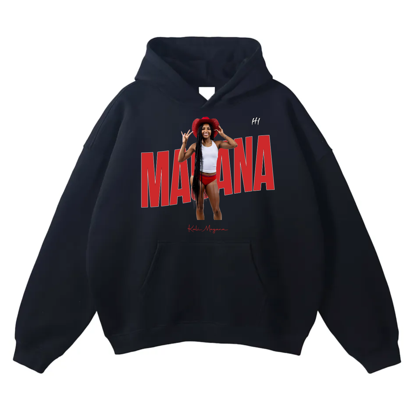 Kali Magana Oversize Fleeced Hoodie