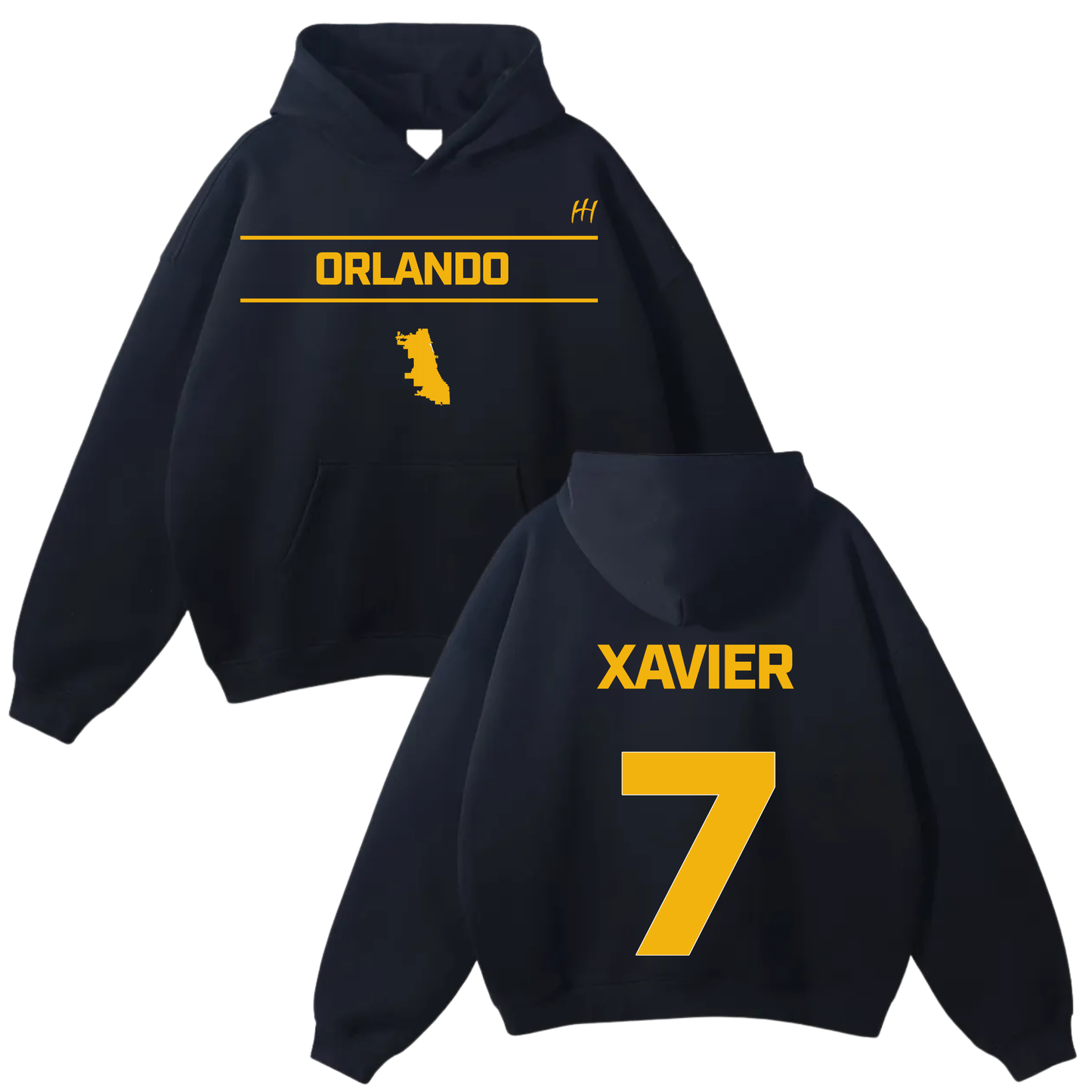 Xavier Rios Oversize Fleeced Hoodie