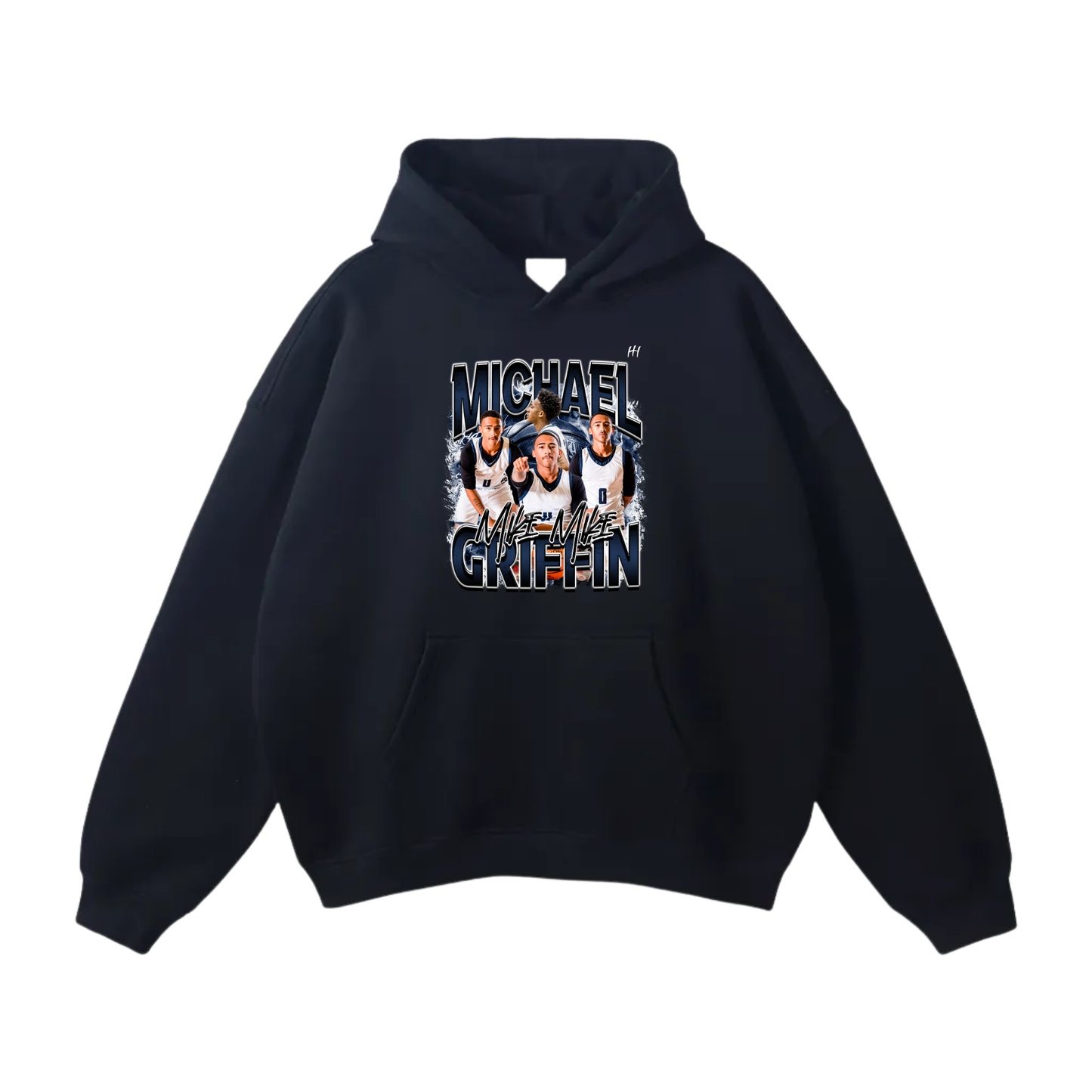 Michael Griffin Oversize Fleeced Hoodie