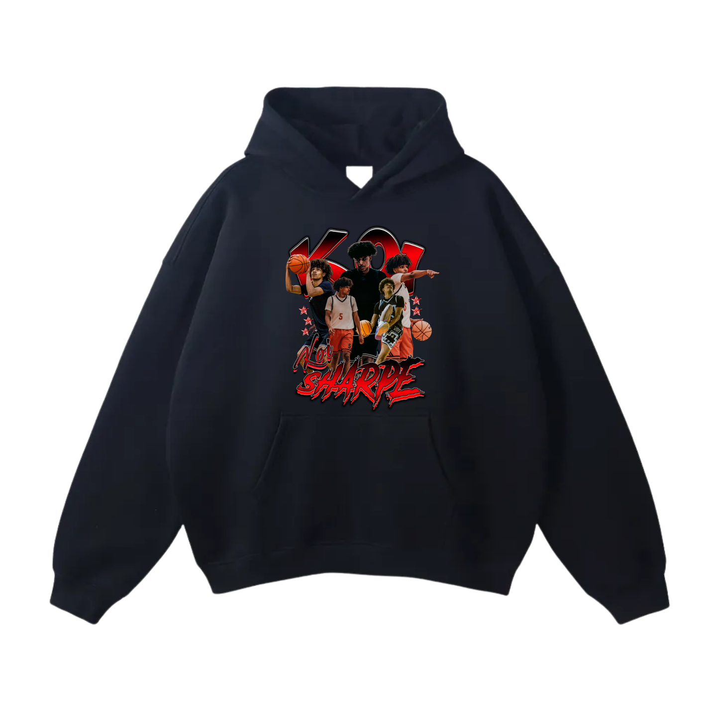 Koi Sharpe Oversize Fleeced Hoodie