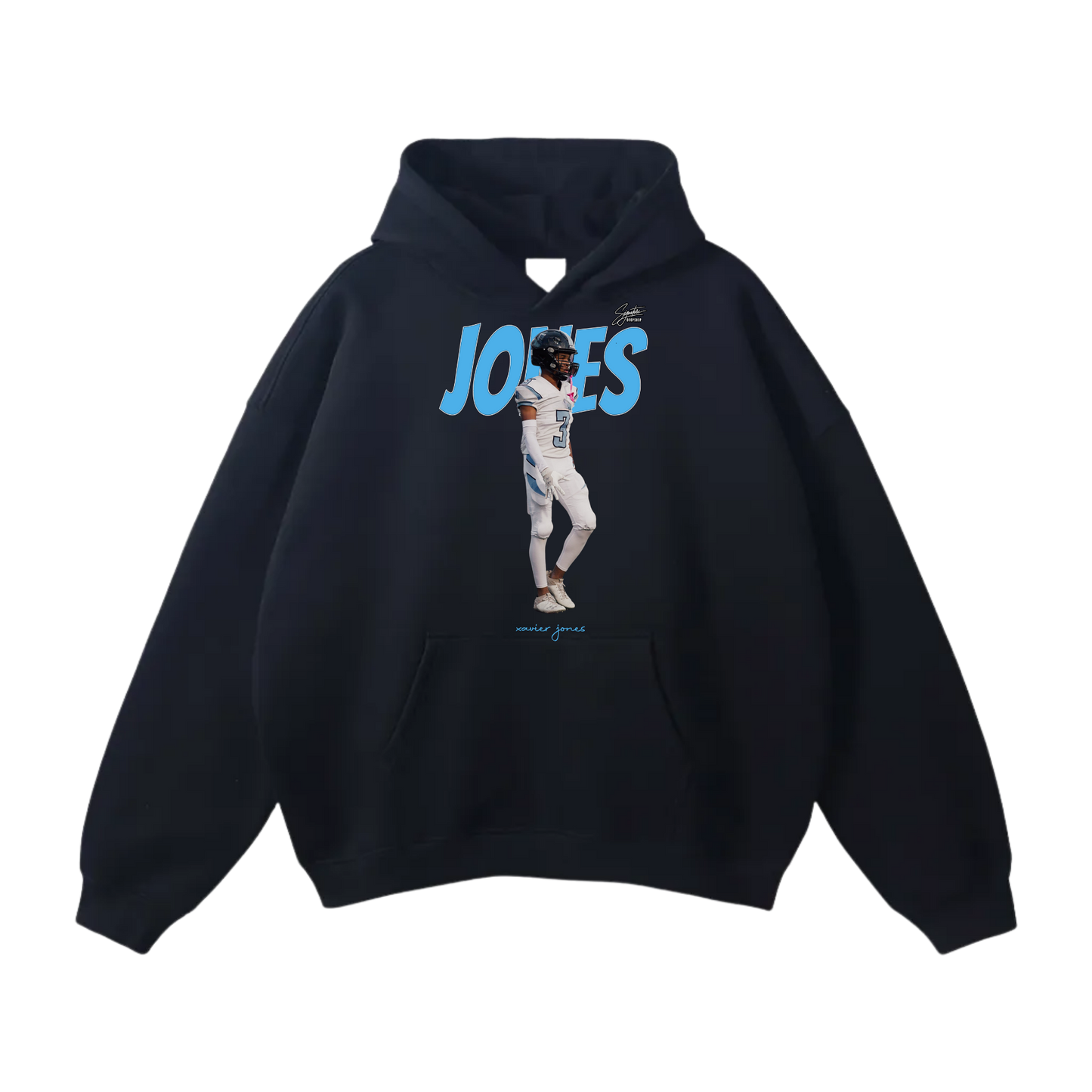 Xavier Jones Oversize Fleeced Hoodie