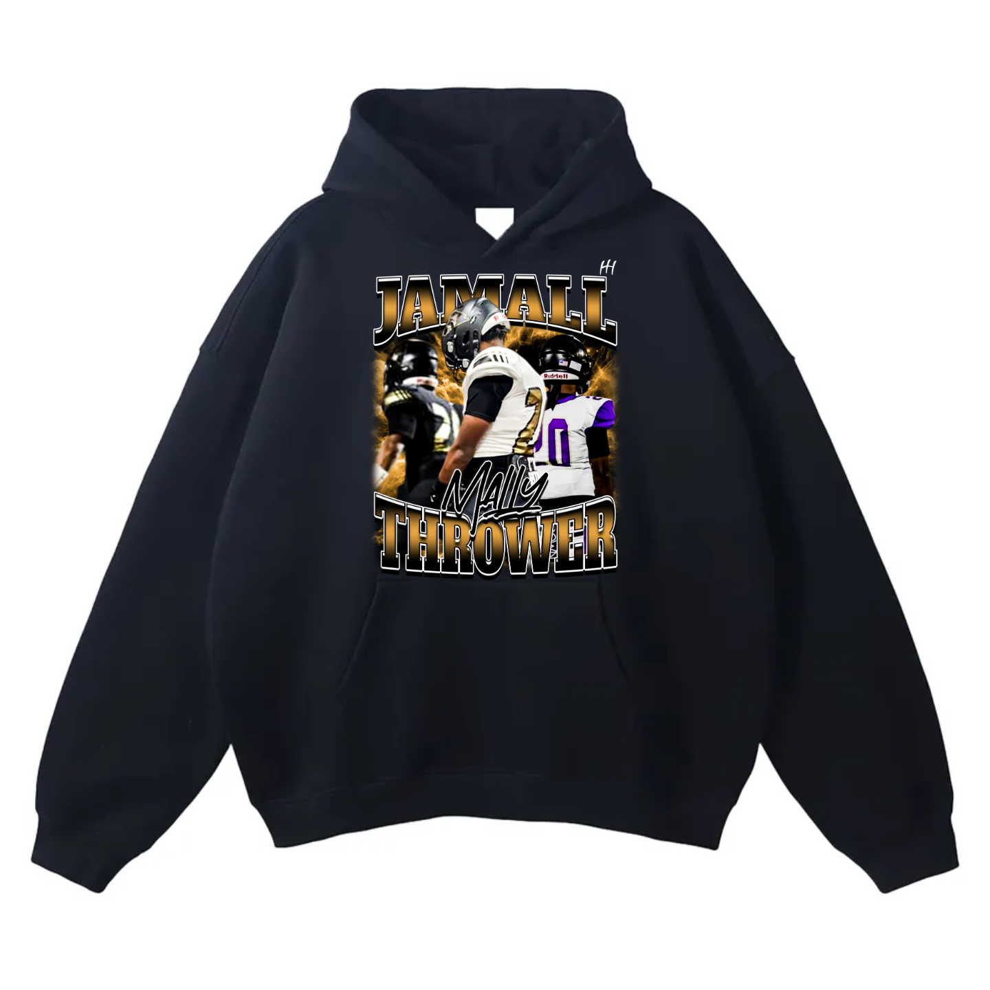 Jamall Thrower Oversize Fleeced Hoodie