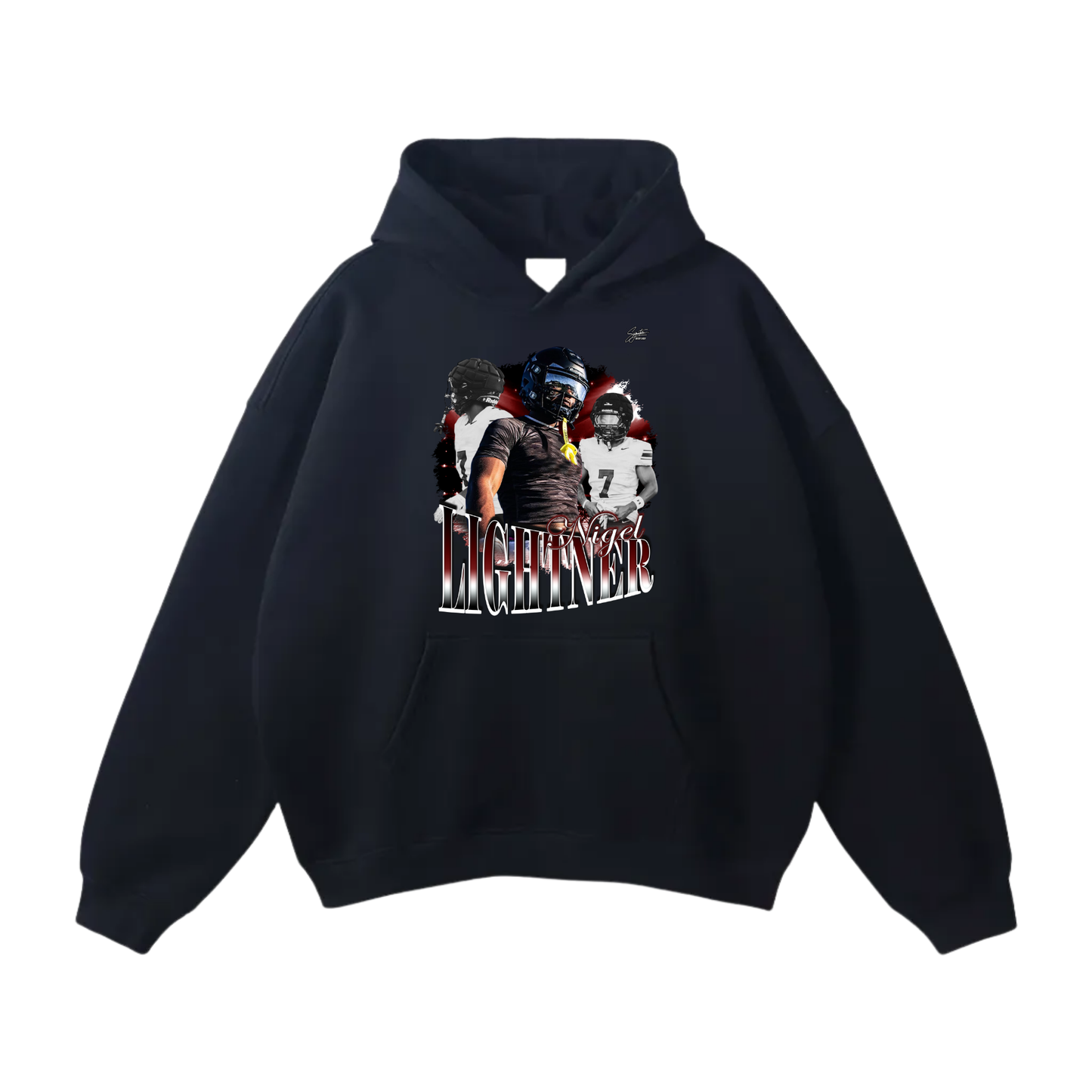 Nigel Lightner Oversize Fleeced Hoodie