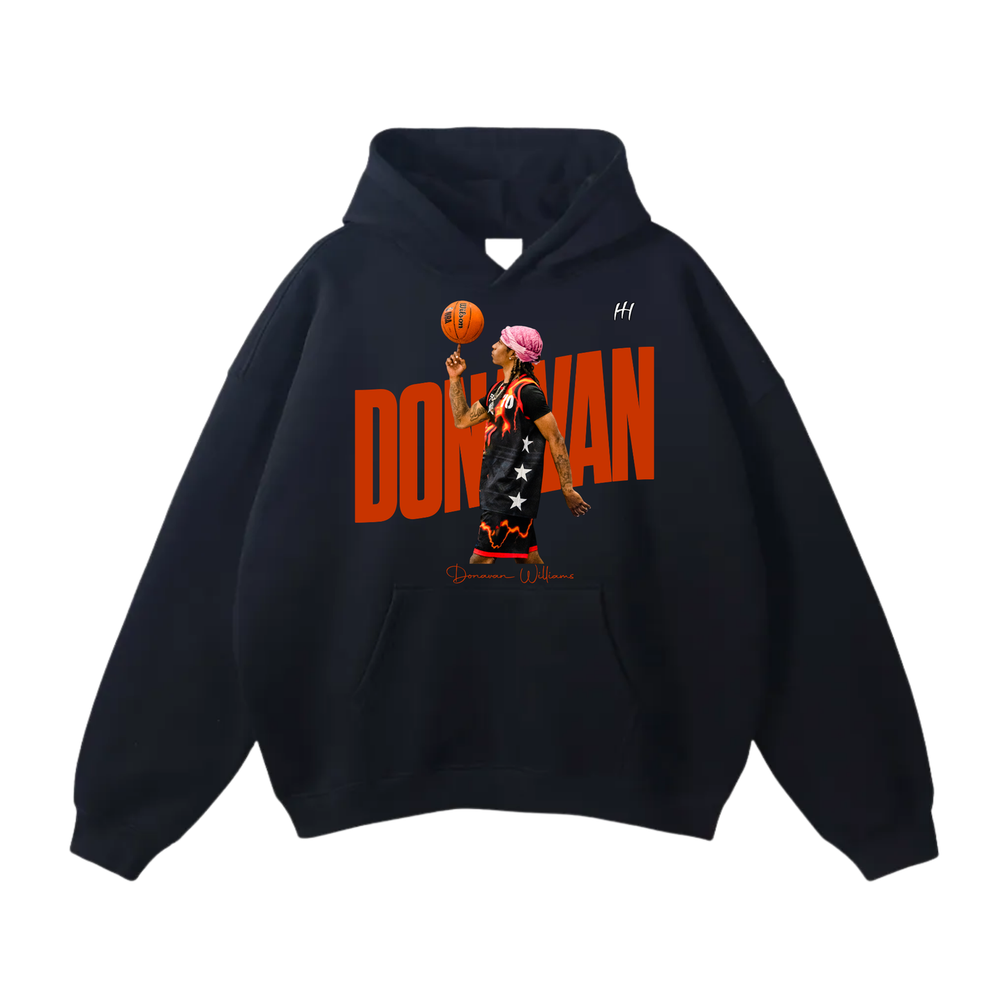 Donavan Williams Oversize Fleeced Hoodie