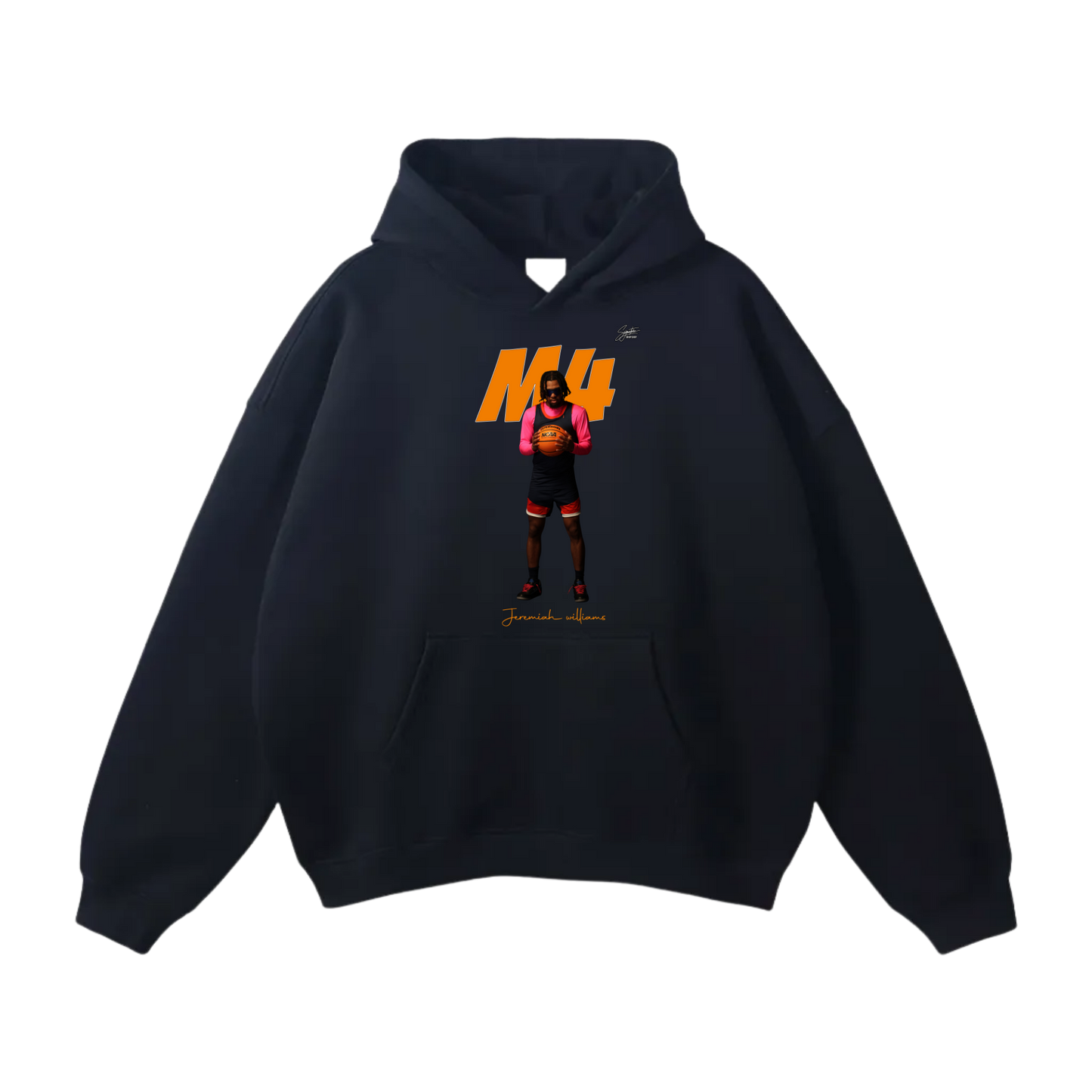 Jeremiah williams Oversize Fleeced Hoodie