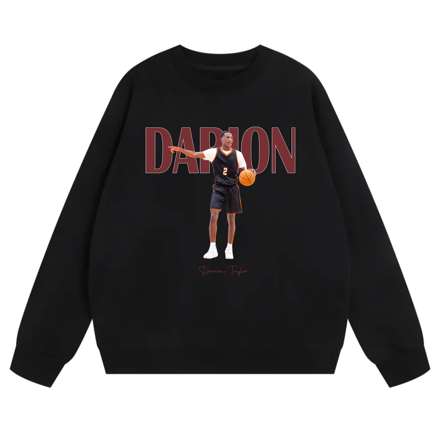 Darion Taylor Heavyweight Crewneck Sweatshirt