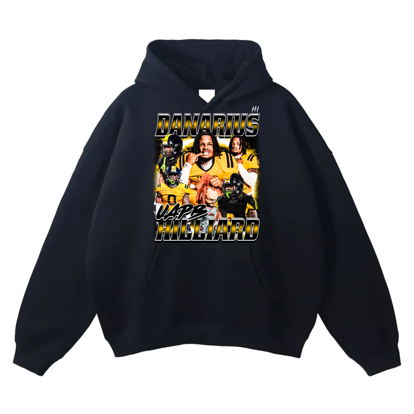 Danarius Hilliard Oversize Fleeced Hoodie
