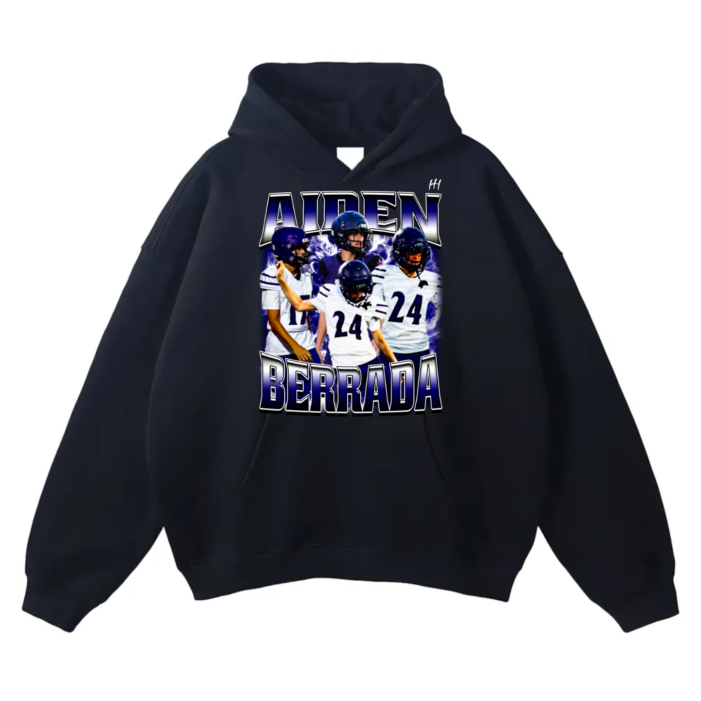 Aiden Berrada Oversize Fleeced Hoodie