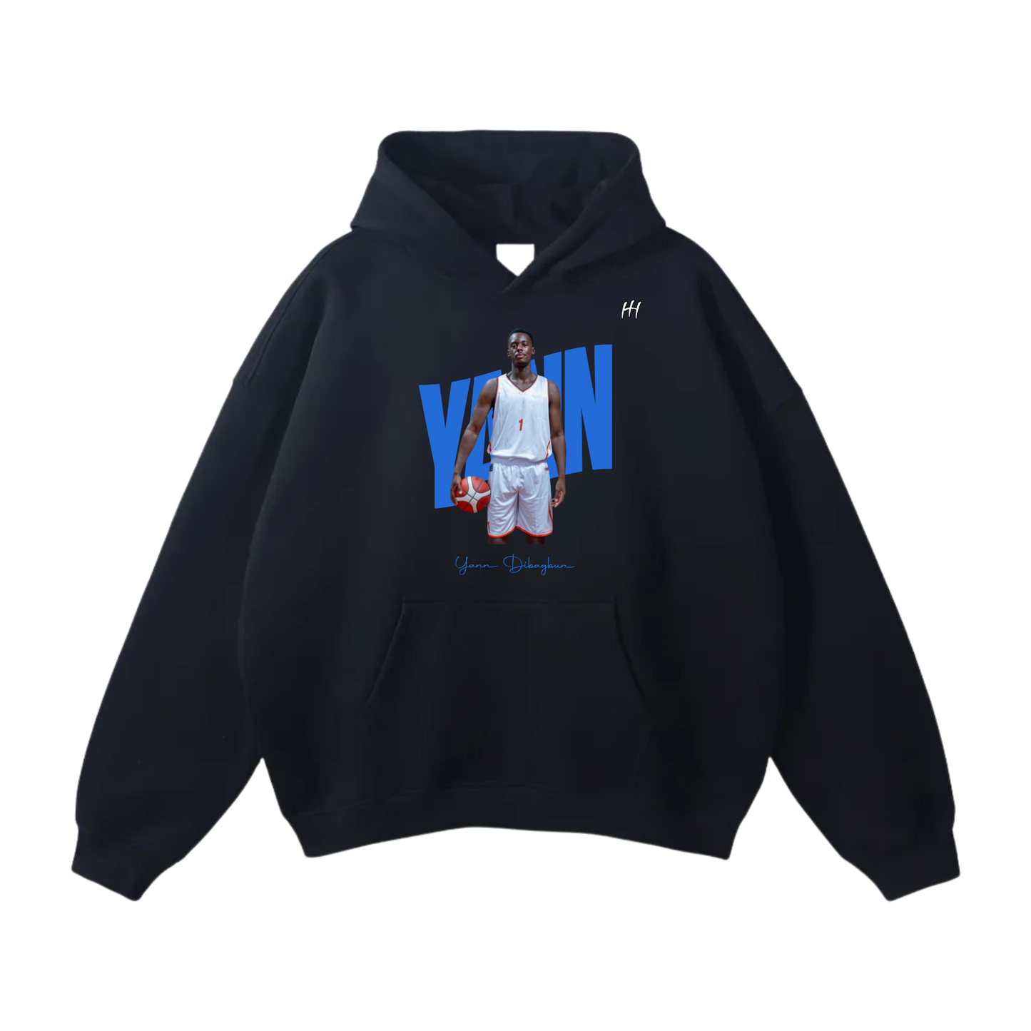 Yann Dibagbun Oversize Fleeced Hoodie