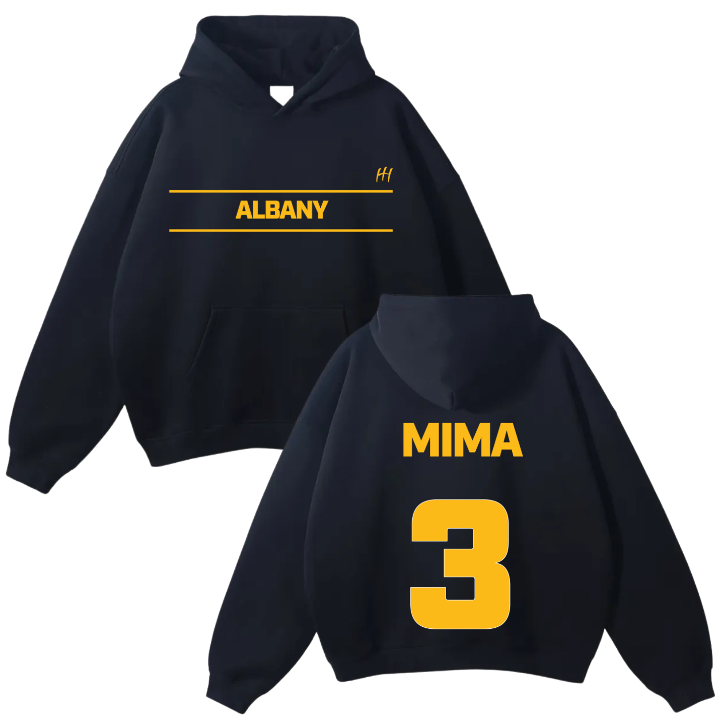 Michael Mima Oversize Fleeced Hoodie