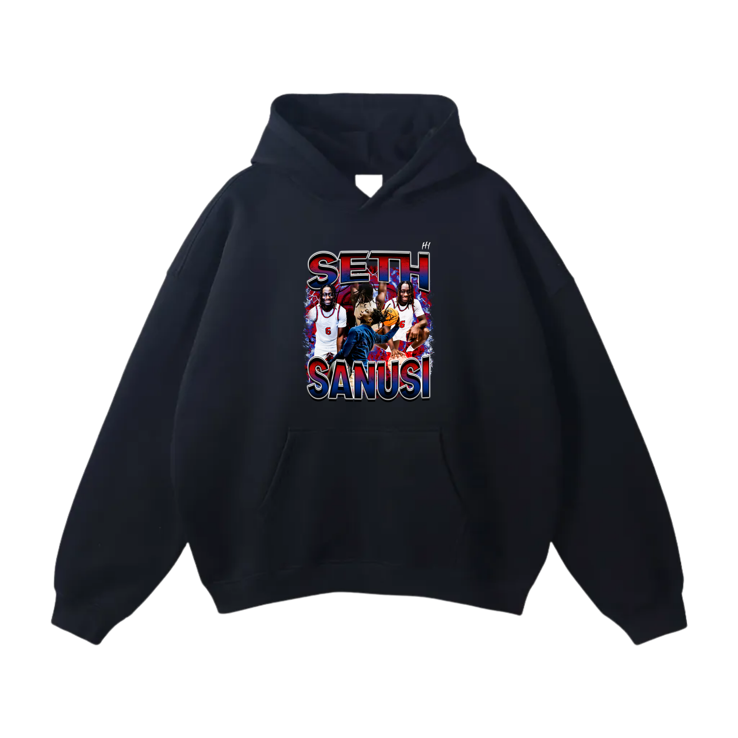 Seth Sanusi Oversize Fleeced Hoodie