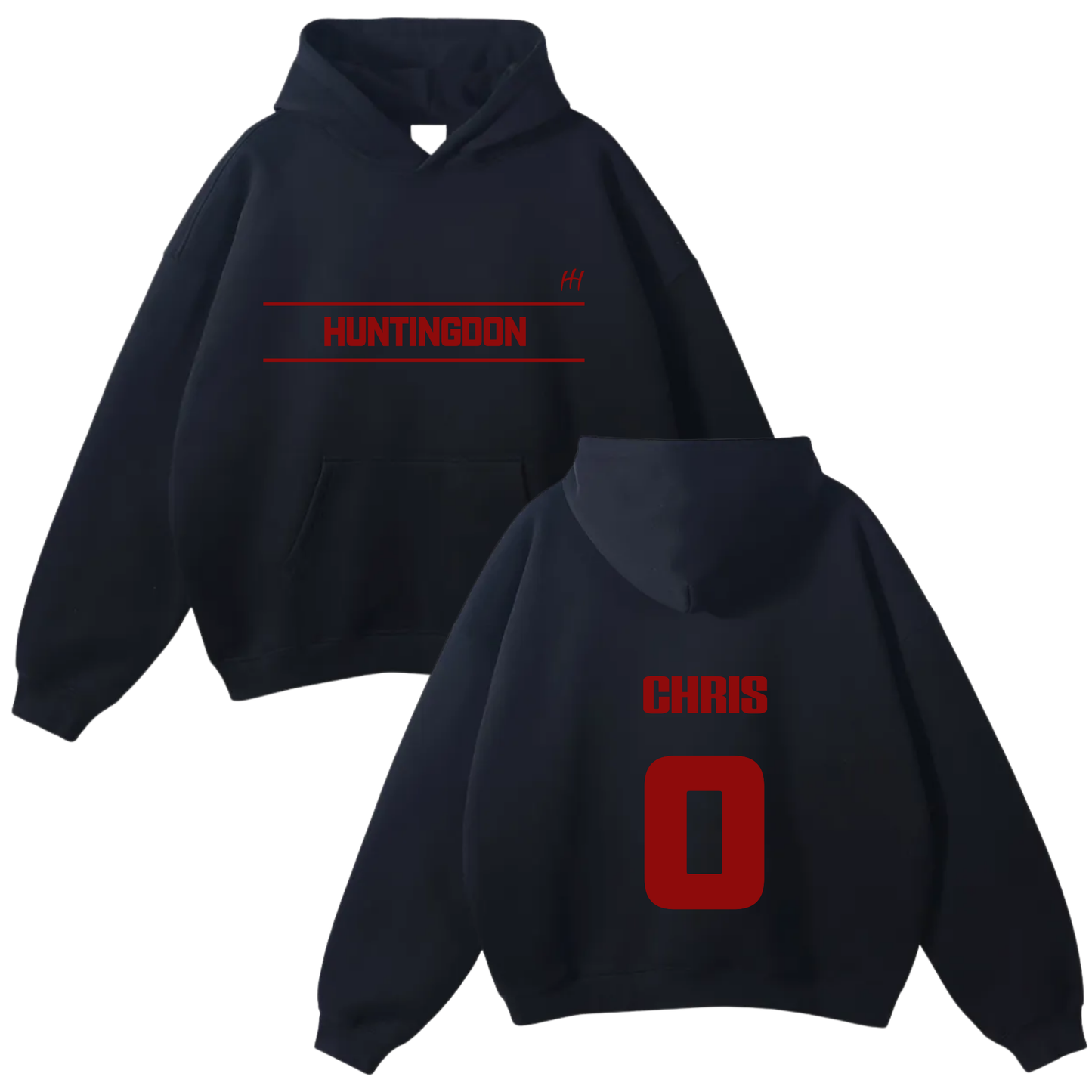 Chris Gibson Oversize Fleeced Hoodie