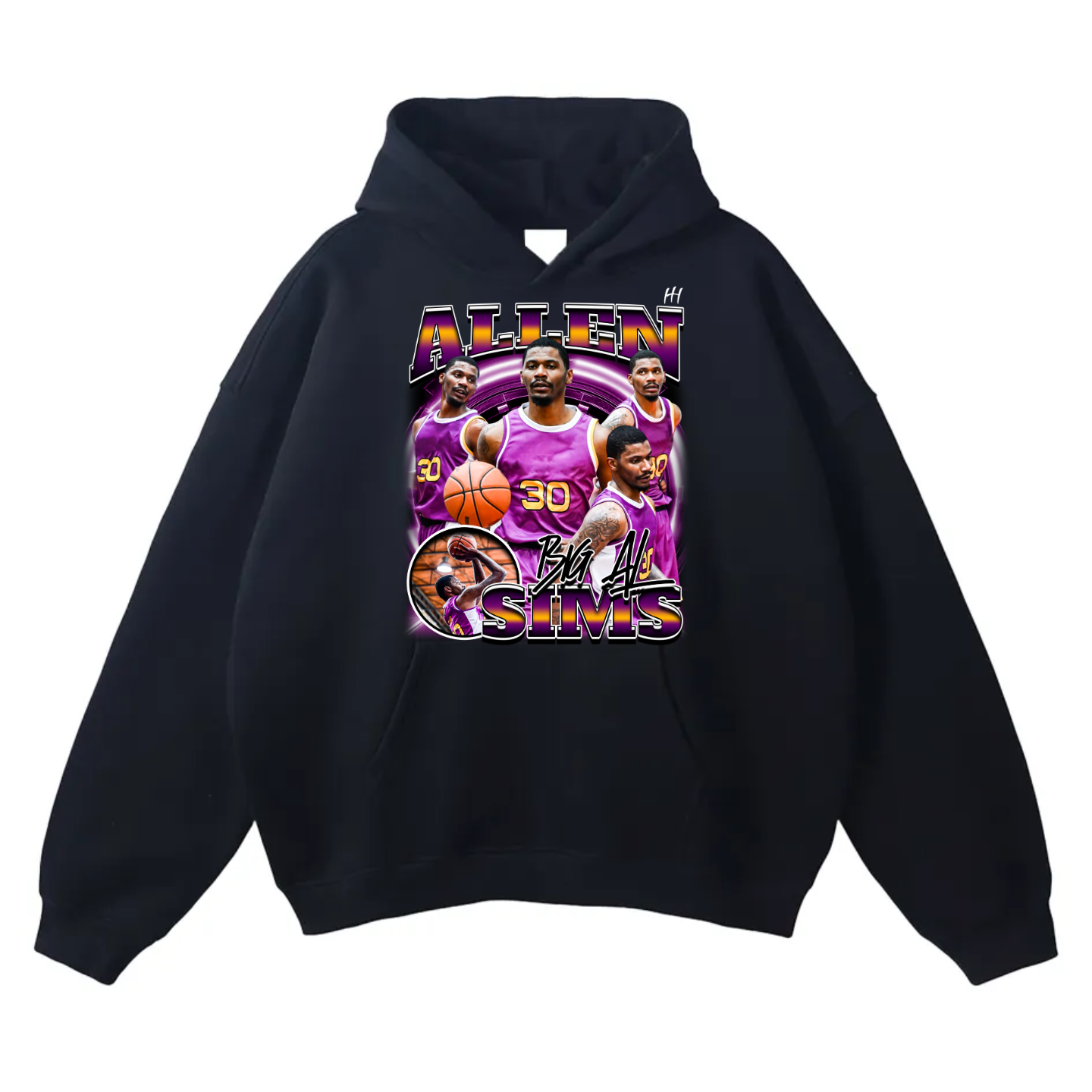 Allen Sims Oversize Fleeced Hoodie