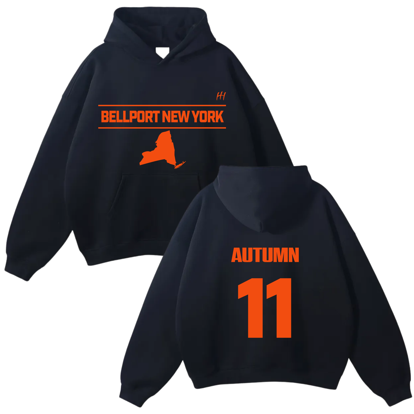Autumn Simon Oversize Fleeced Hoodie