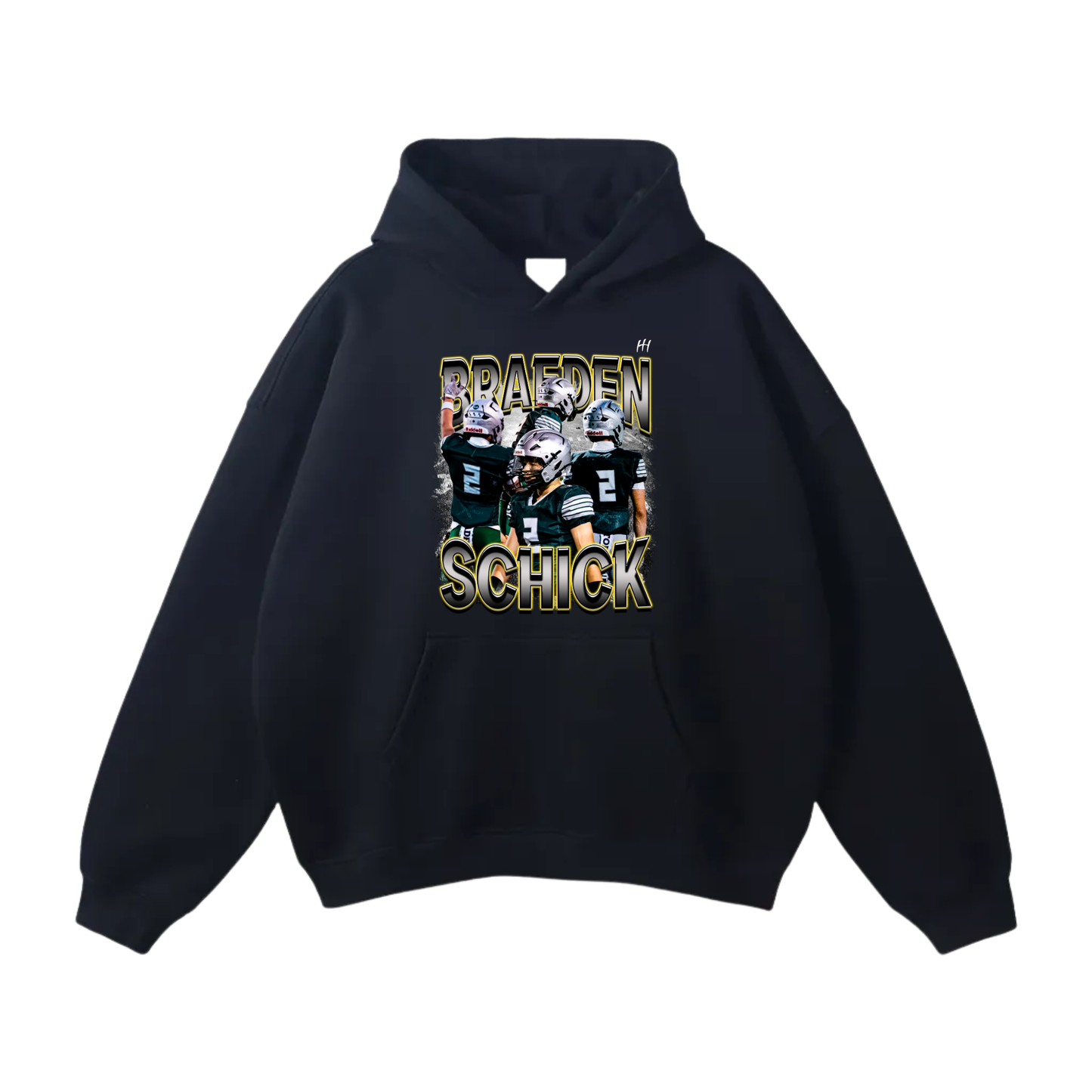 Braeden Schick Oversize Fleeced Hoodie