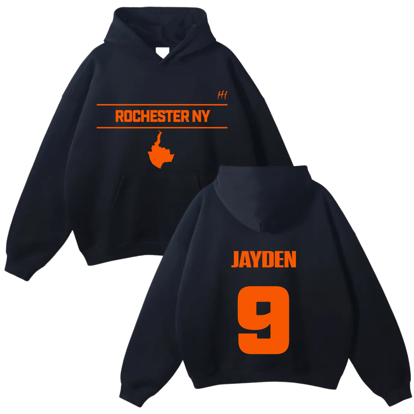 Jayden Ferrell Oversize Fleeced Hoodie