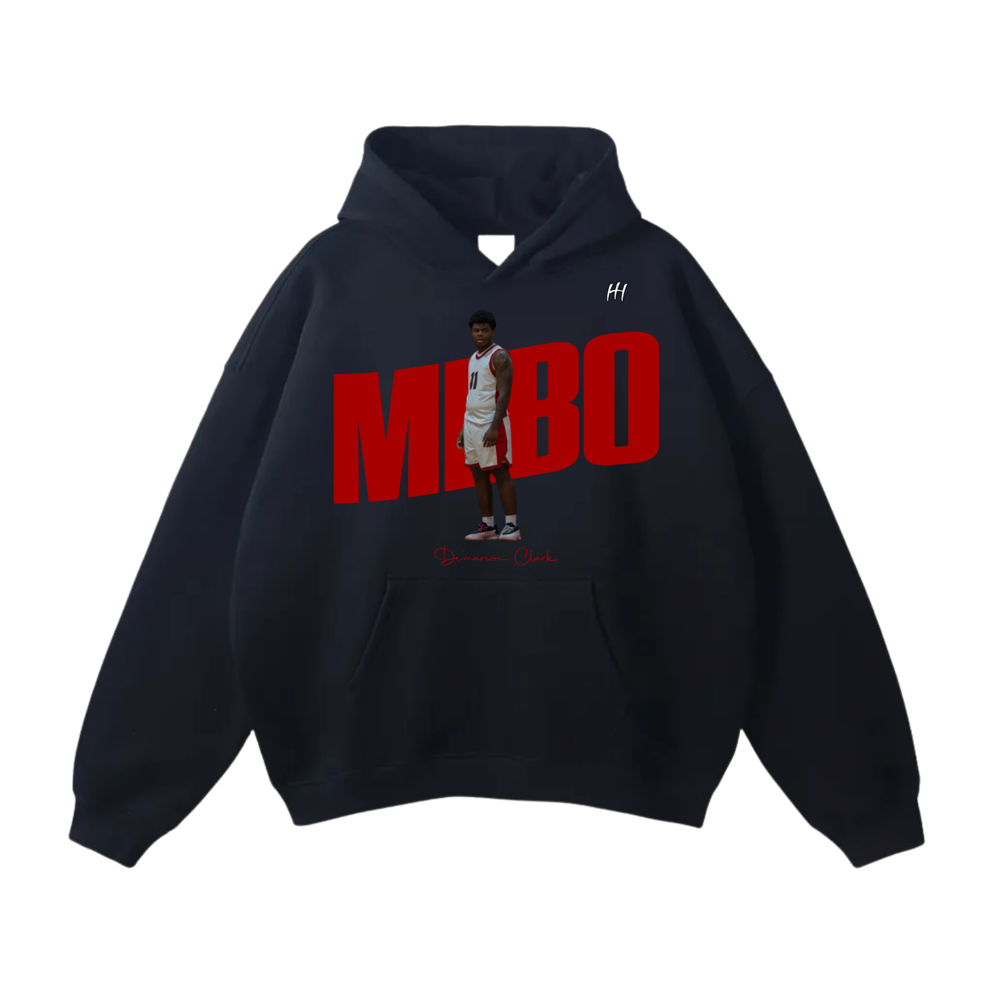 De'marion Clark Oversize Fleeced Hoodie