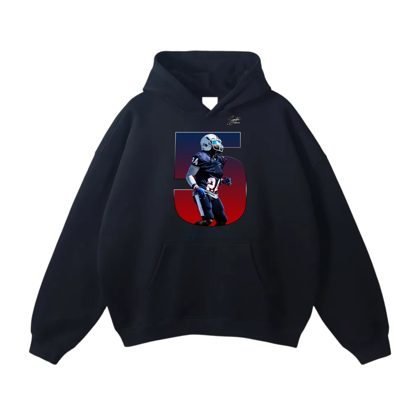 Jaylen Pearson Oversize Fleeced Hoodie