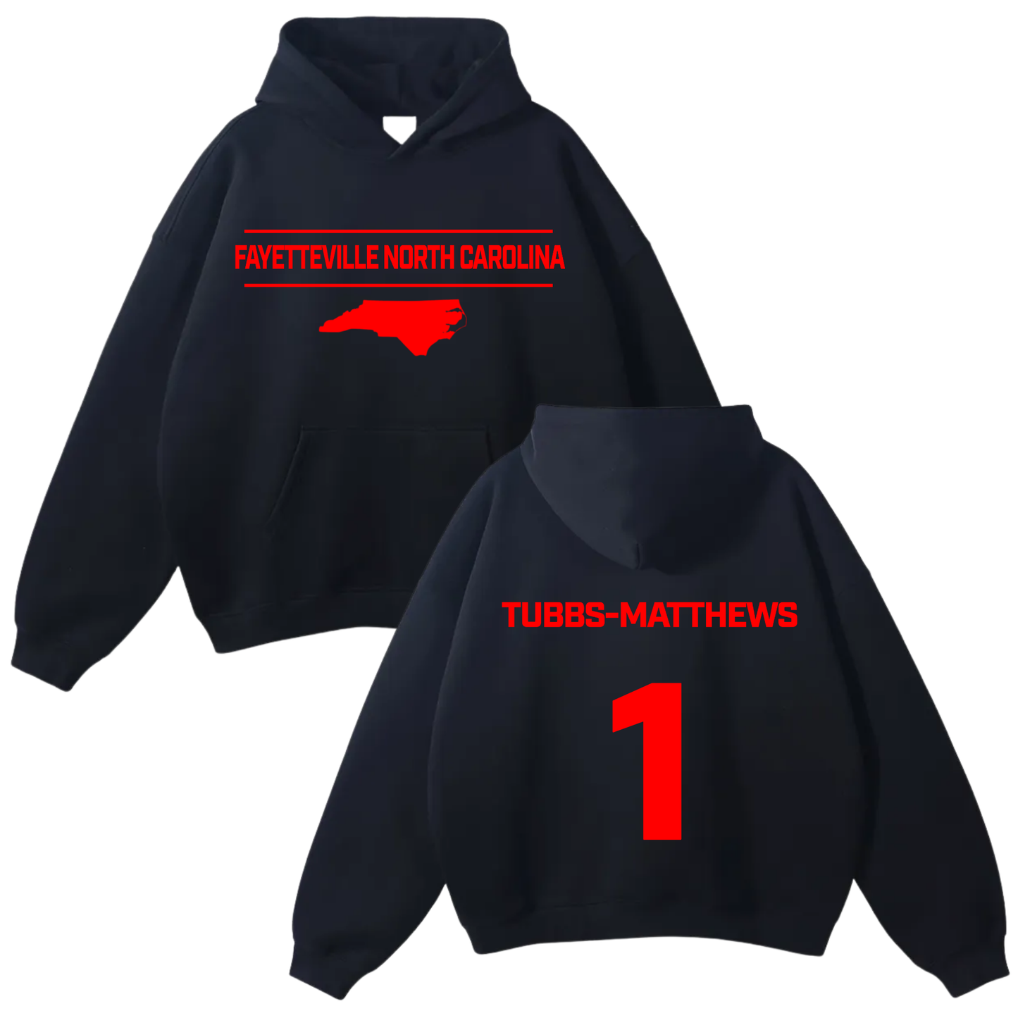 Xavier Tubbs-matthews Oversize Fleeced Hoodie