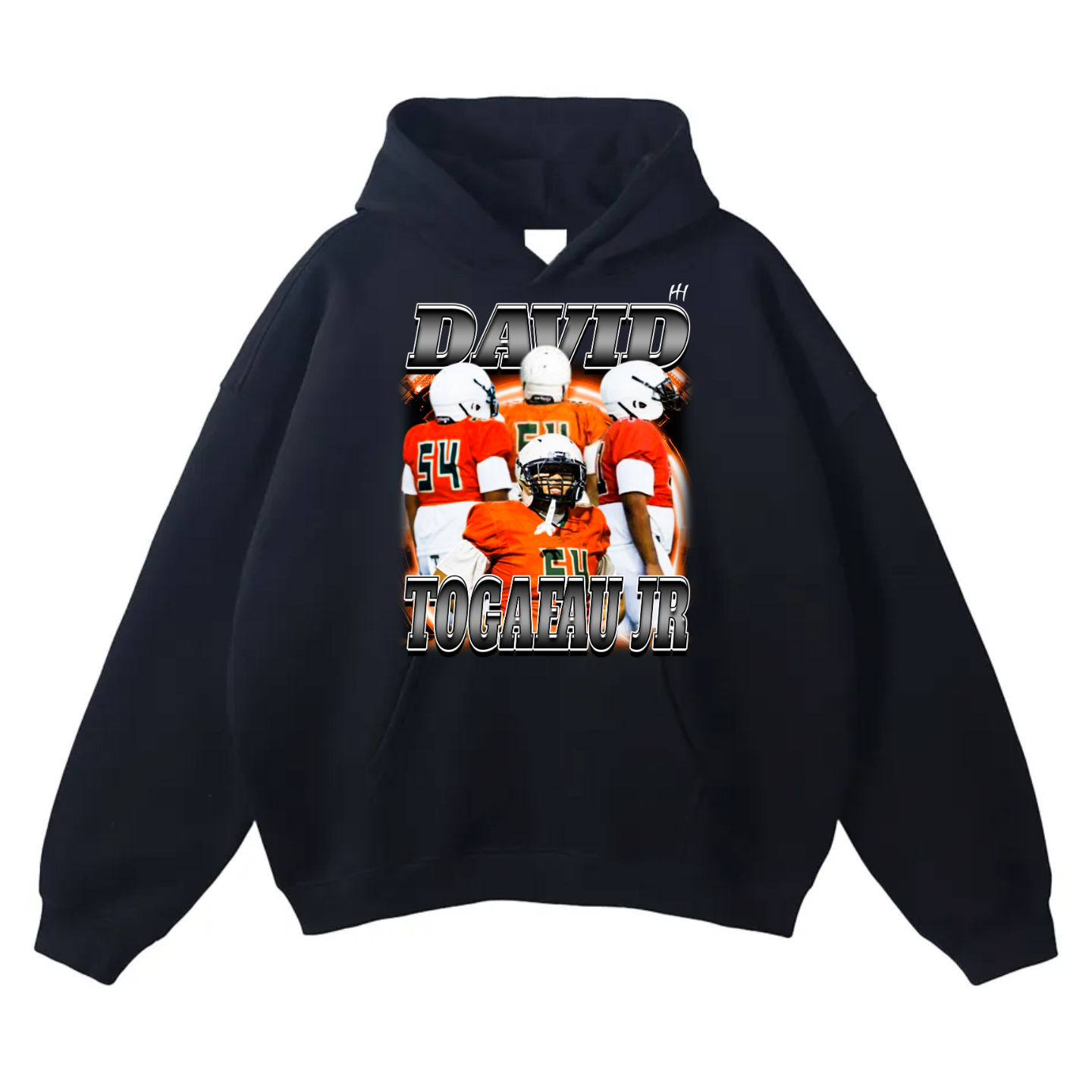 David Togafau JR Oversize Fleeced Hoodie