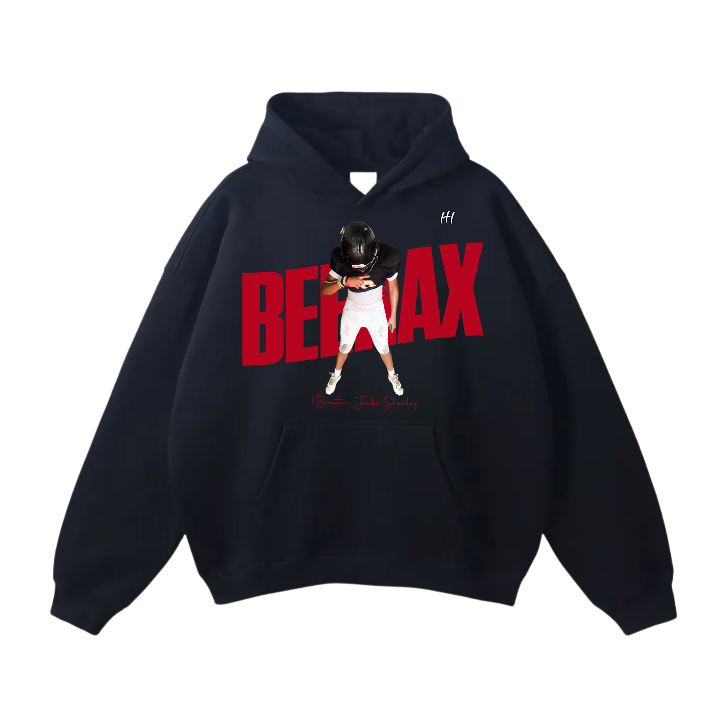 Braxton Juelz Shealey Oversize Fleeced Hoodie