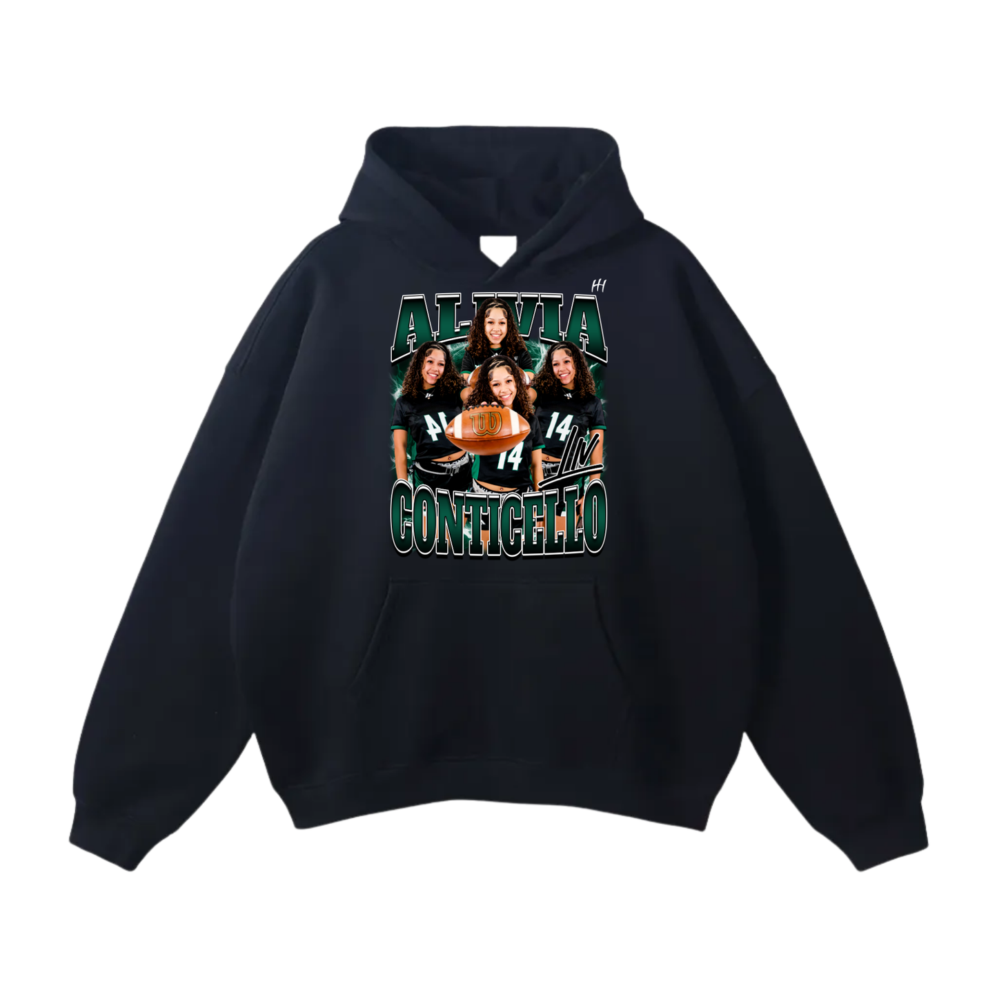 Alivia Conticello Oversize Fleeced Hoodie