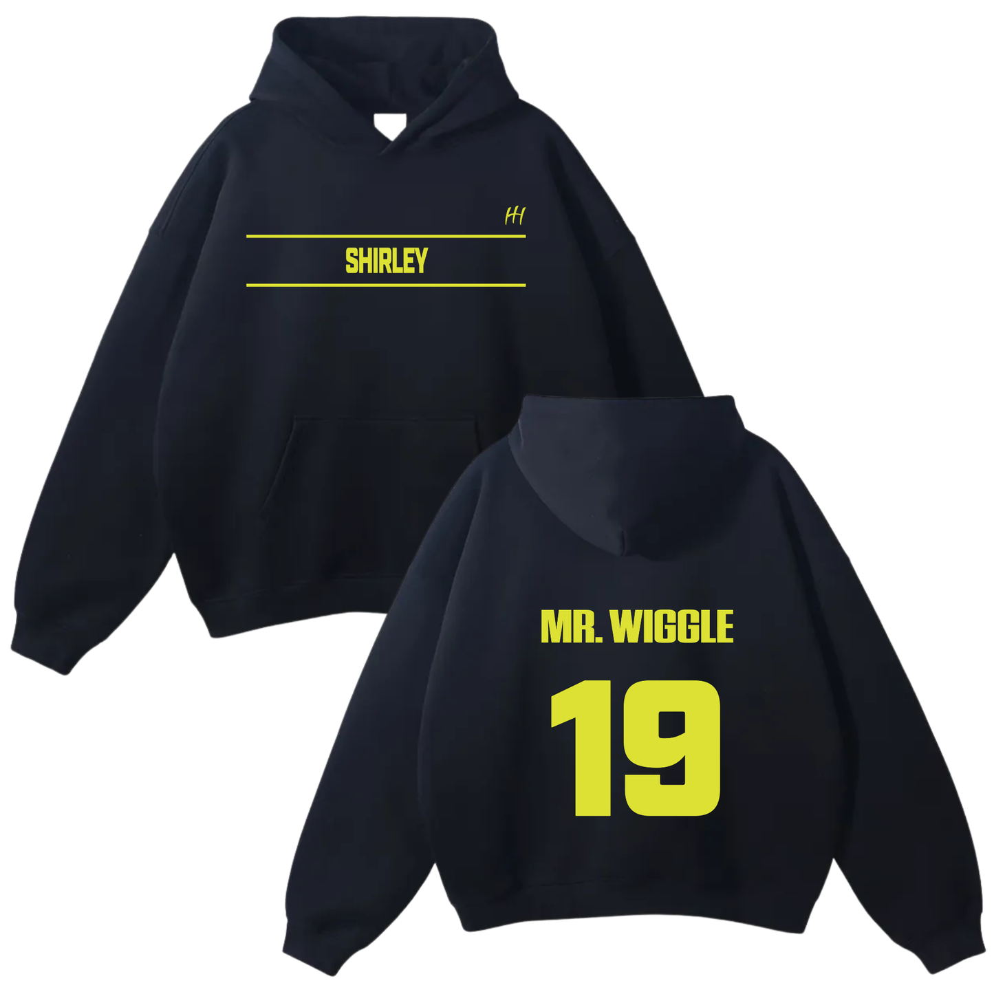 Nigel Green Oversize Fleeced Hoodie