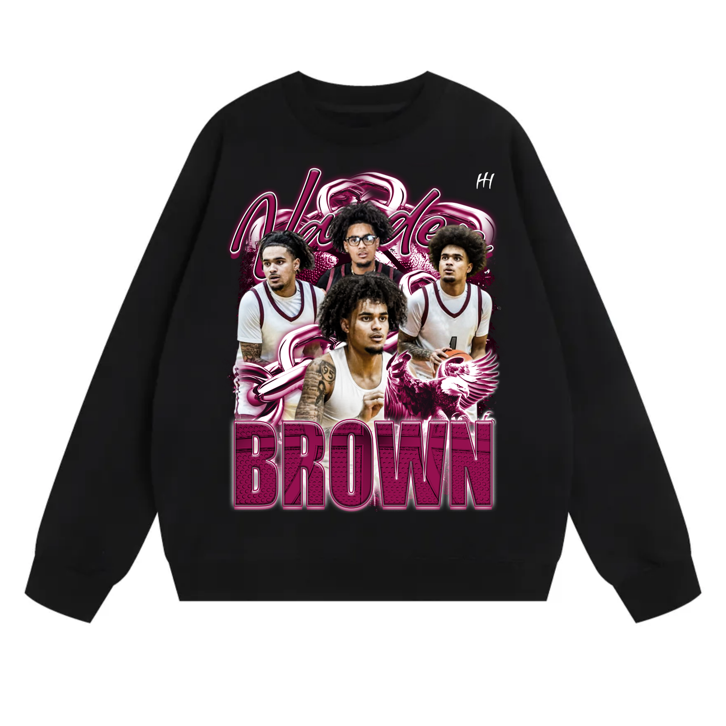 Vander Brown Heavyweight Crewneck Sweatshirt