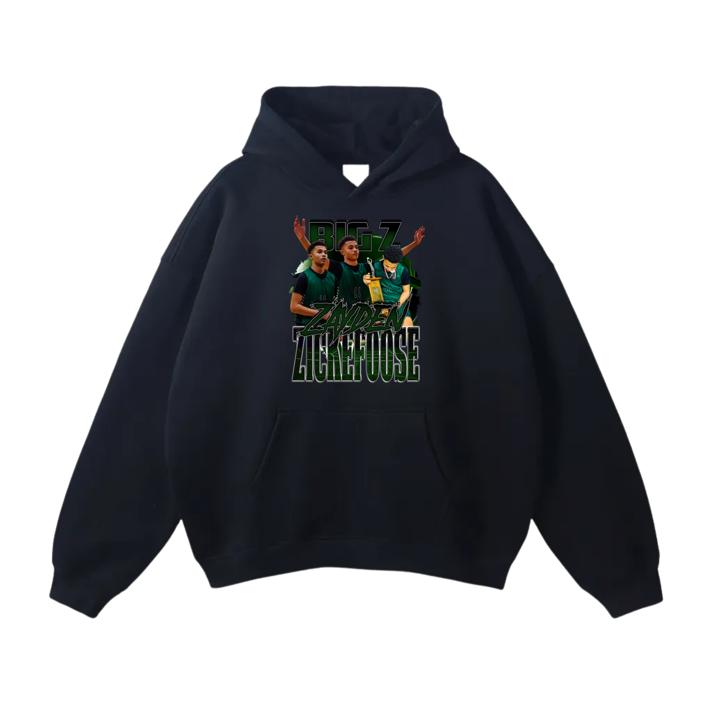 Zayden Zickefoose Oversize Fleeced Hoodie