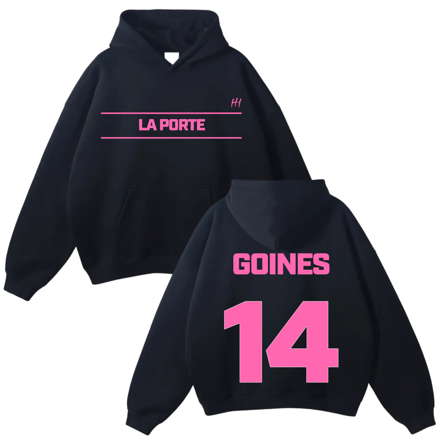 James Anthony Goines Oversize Fleeced Hoodie