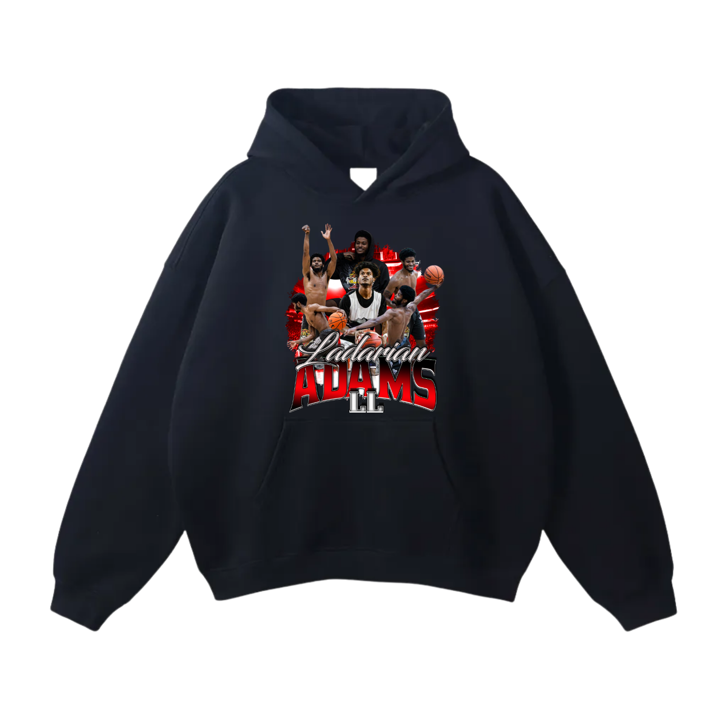 Ladarian Adams Oversize Fleeced Hoodie