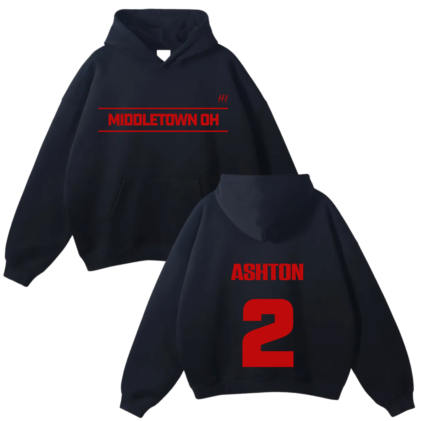 Ashton Espiritu Oversize Fleeced Hoodie