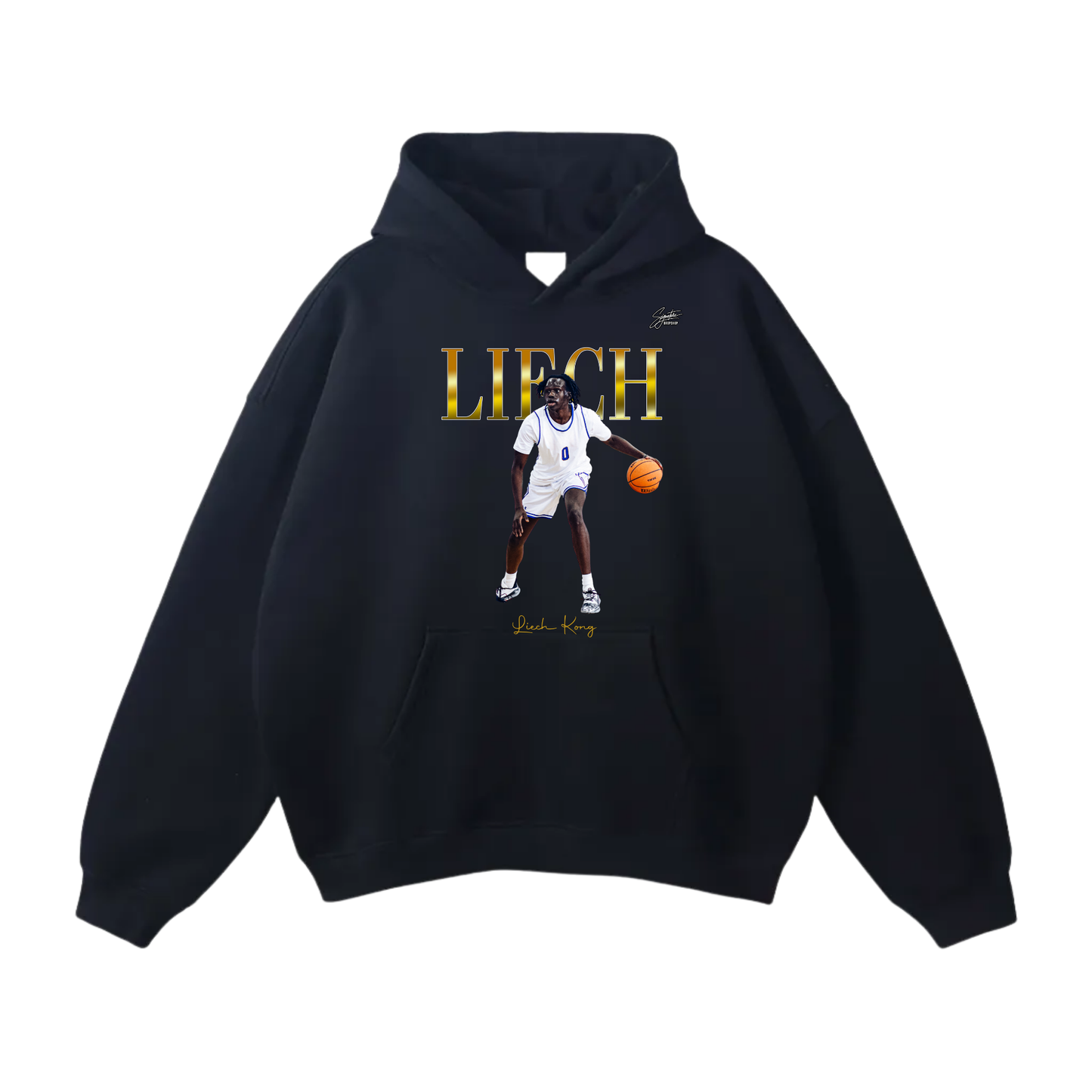 Liech Kong Oversize Fleeced Hoodie