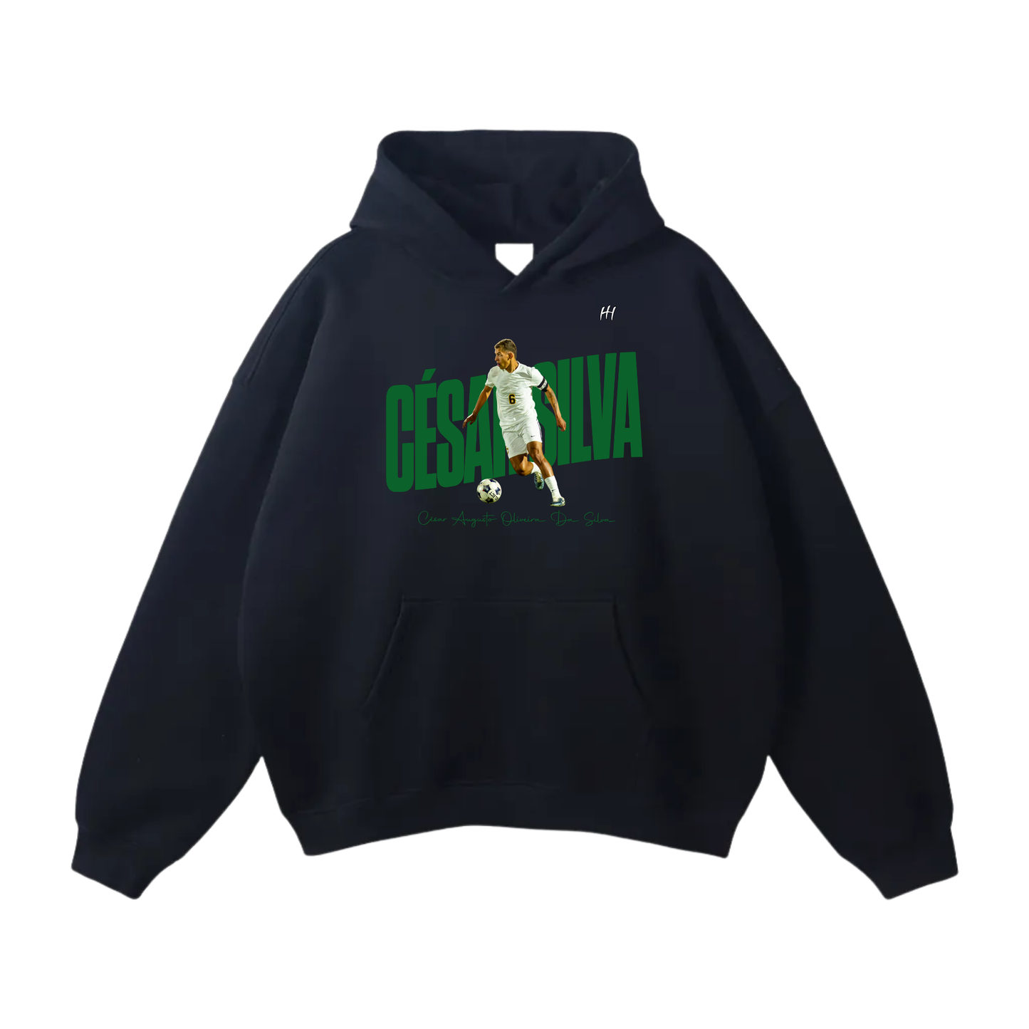 César Augusto Oliveira da Silva Oversize Fleeced Hoodie