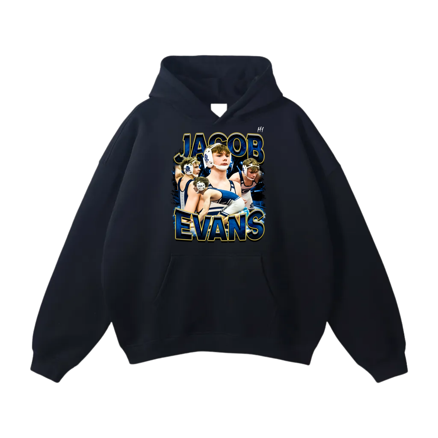 Jermaine Chandler Oversize Fleeced Hoodie