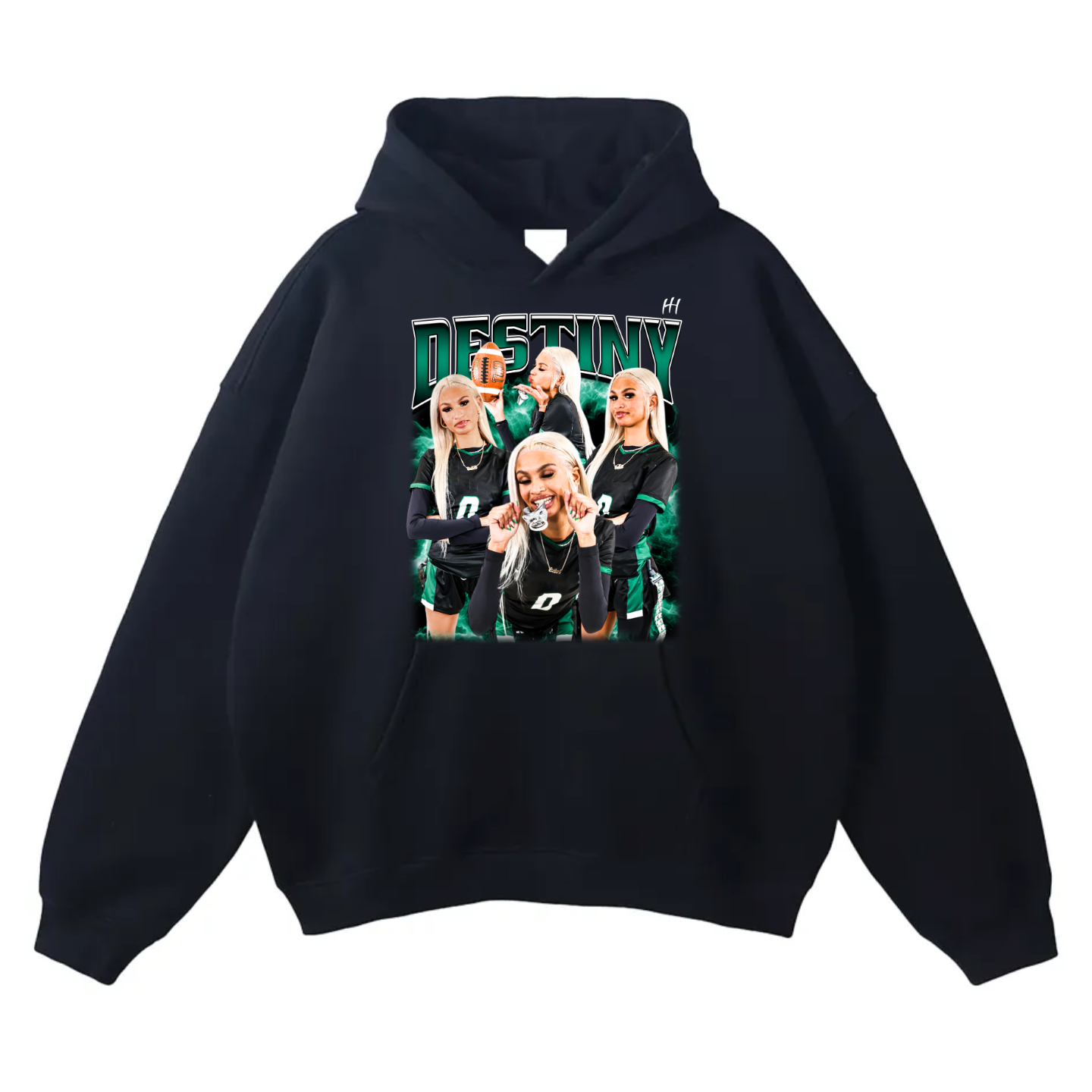 Destiny De La Cruz Oversize Fleeced Hoodie