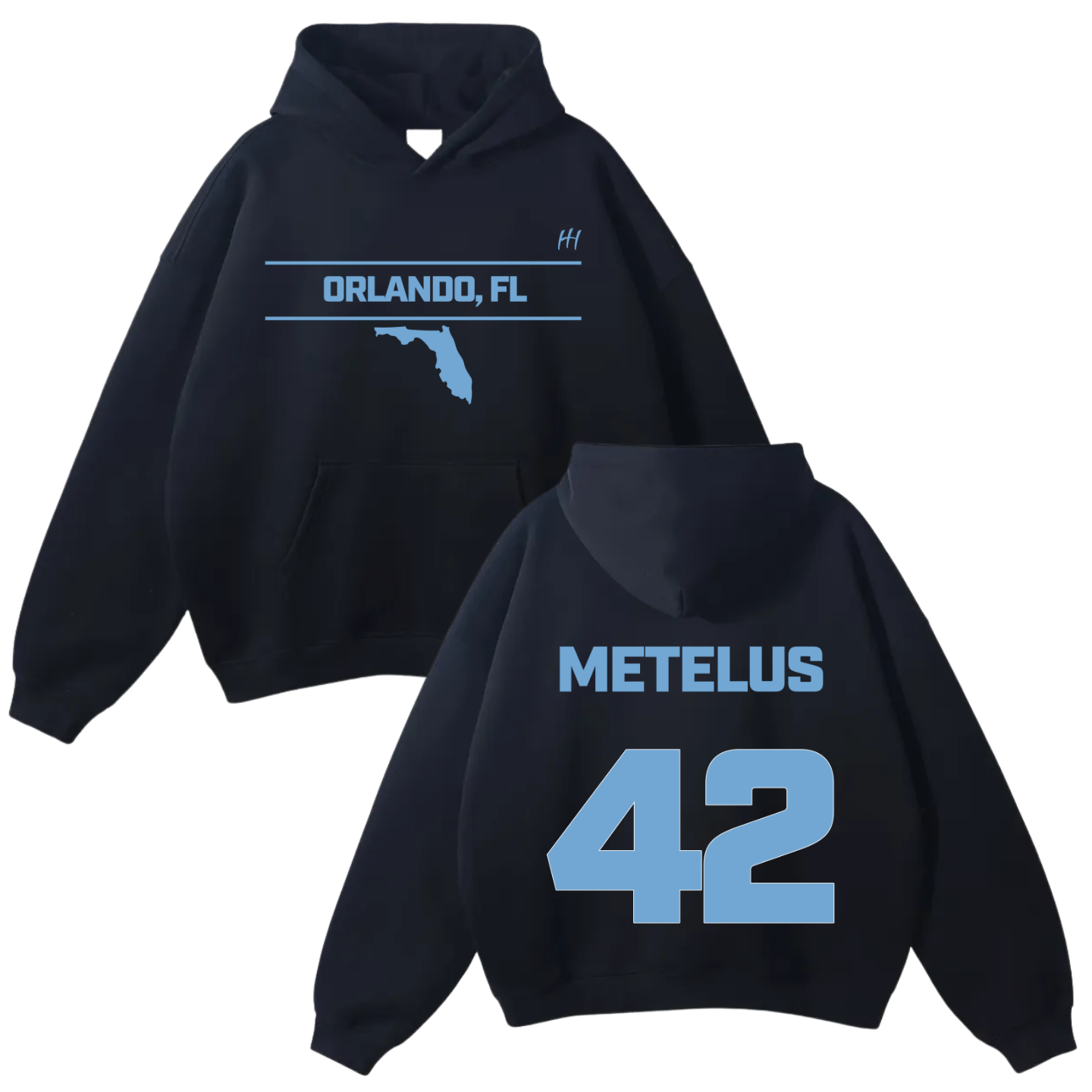 McGrady Metelus Oversize Fleeced Hoodie