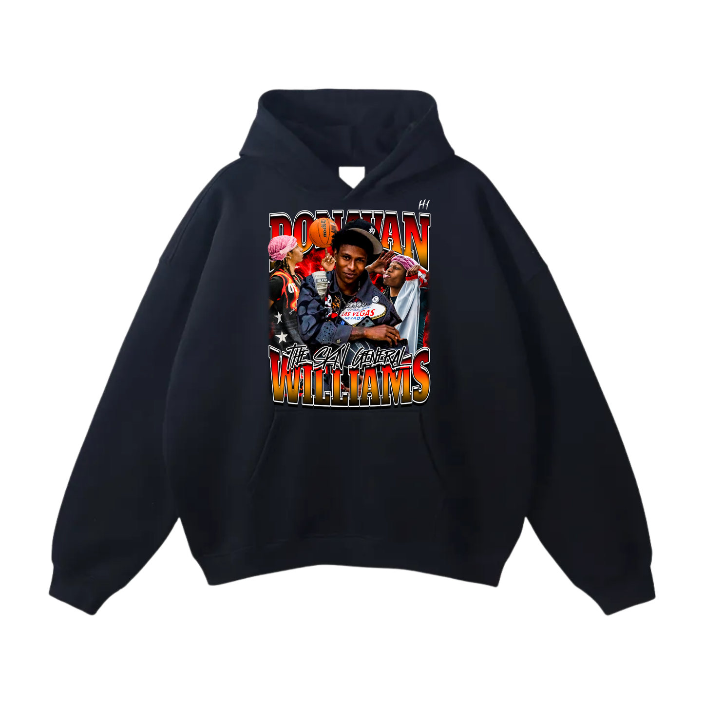 Donavan Williams Oversize Fleeced Hoodie