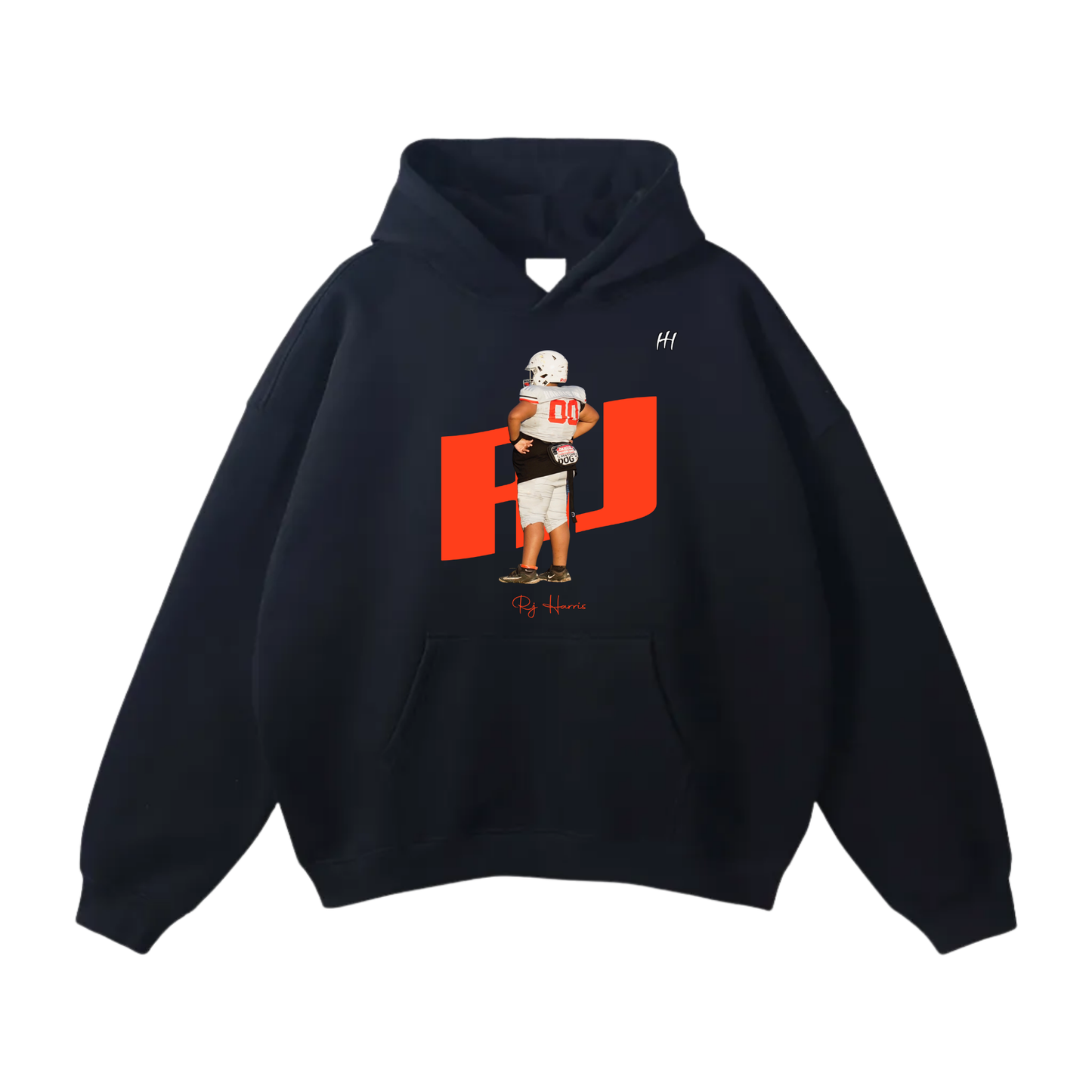 Rj Harris Oversize Fleeced Hoodie