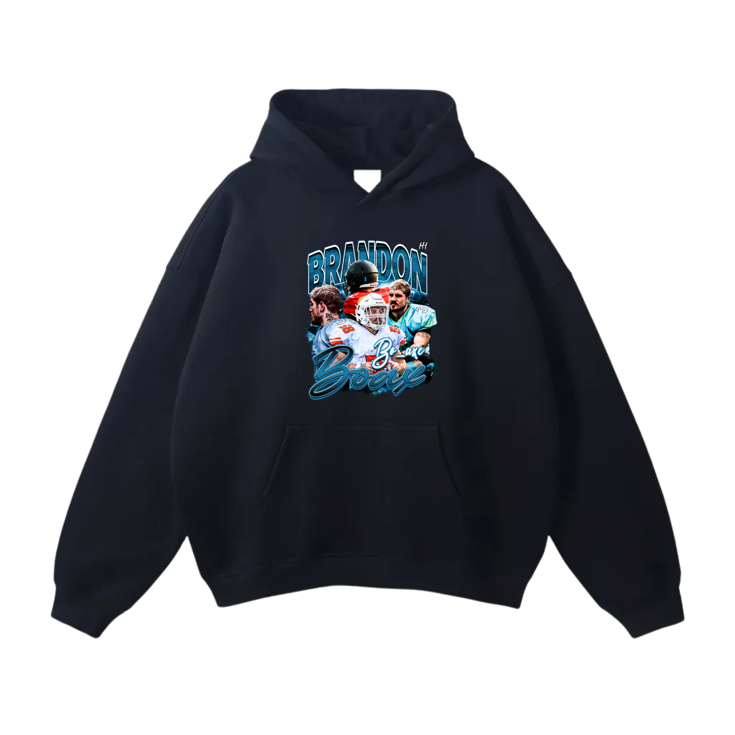 Brandon Boax Oversize Fleeced Hoodie