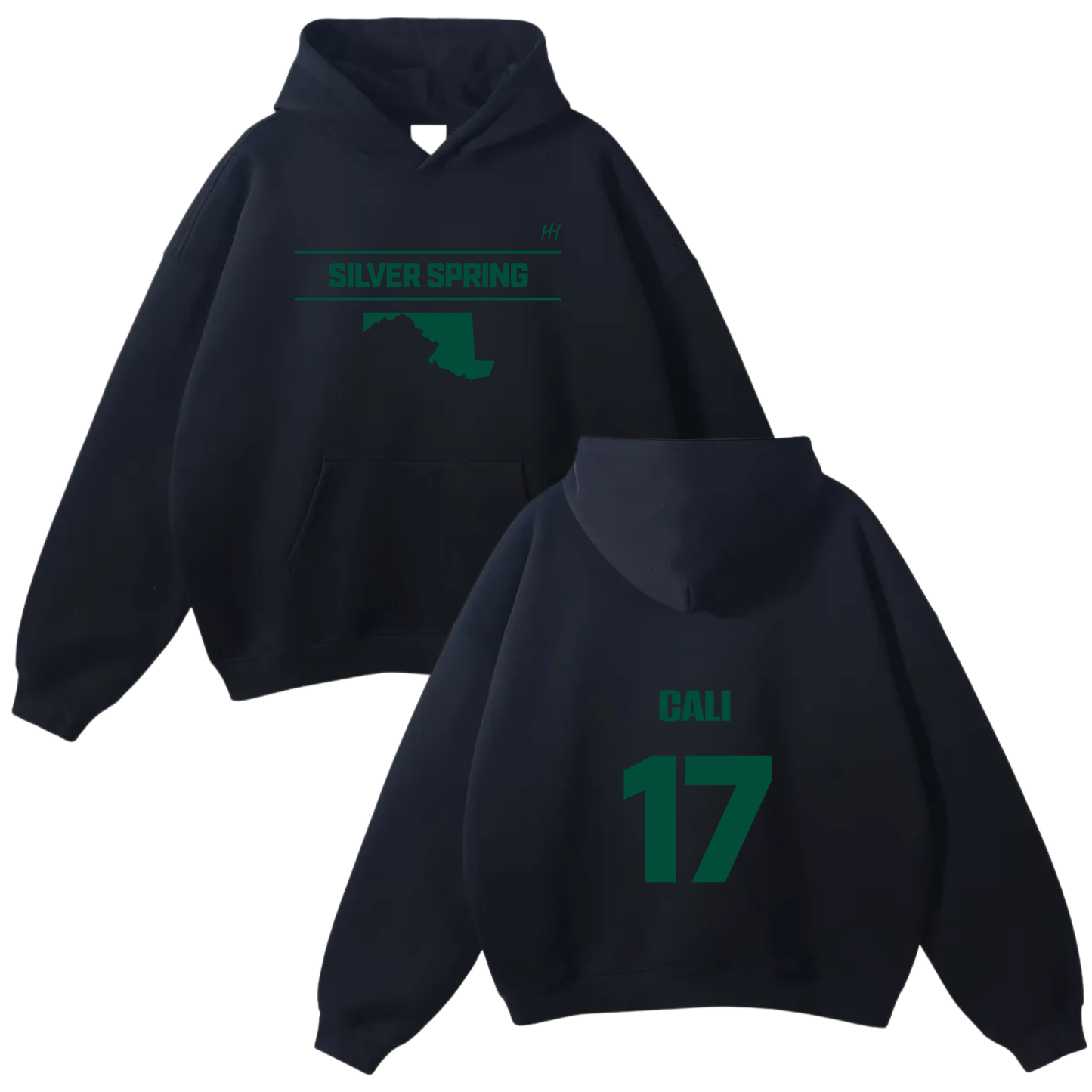 Calix Boateng Oversize Fleeced Hoodie